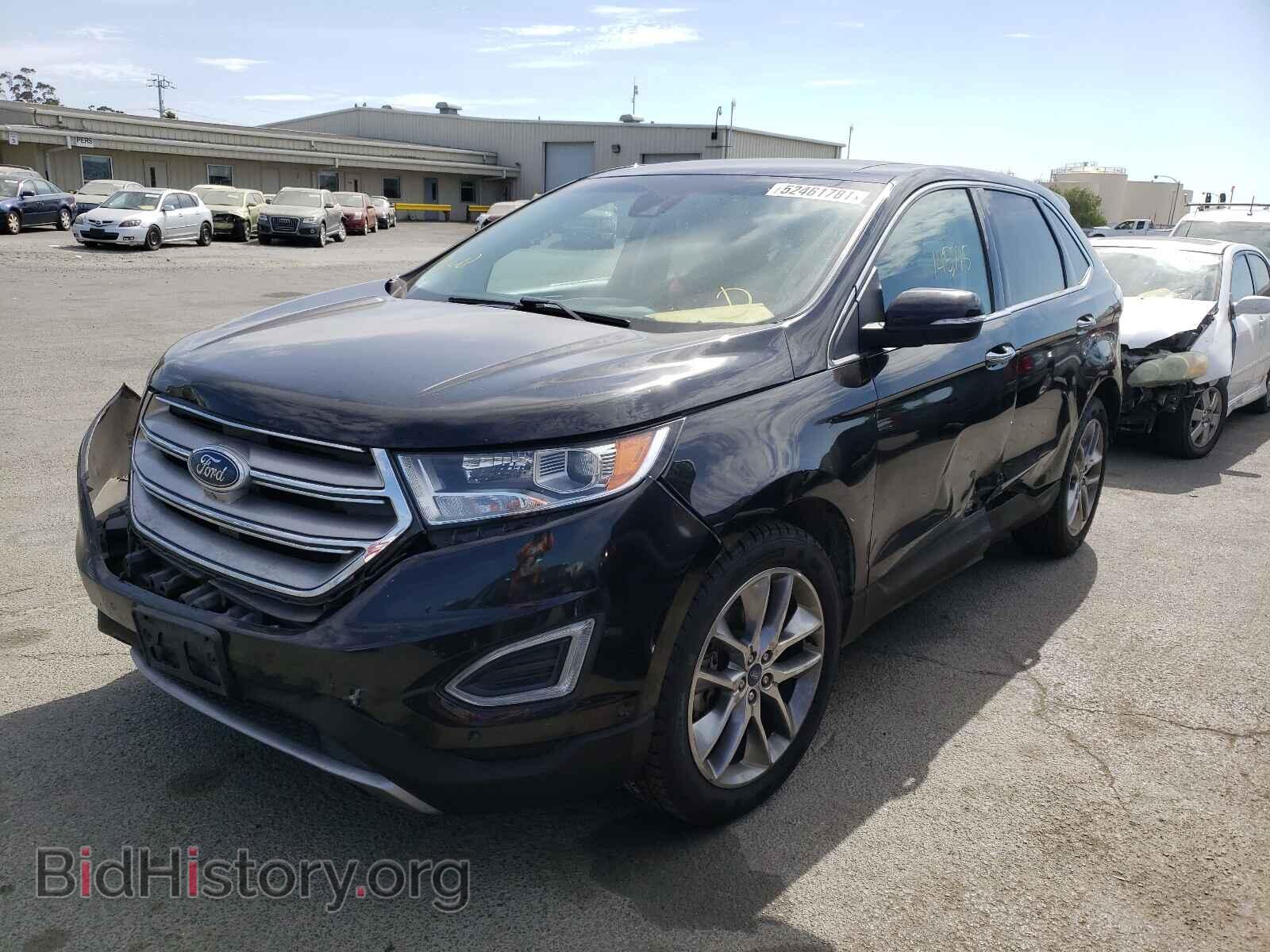 2015 FORD EDGE - VIN: 2FMPK4K90FBB06429 - Фото 2