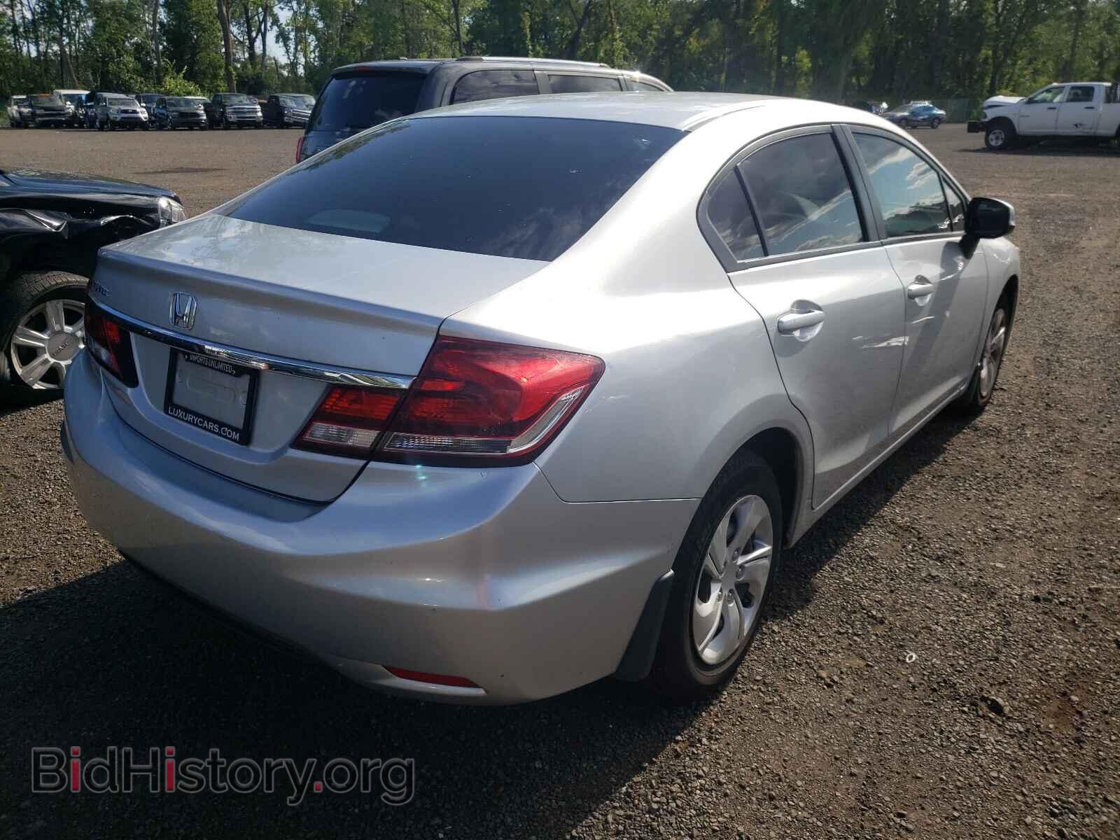 2013 HONDA CIVIC - VIN: 2HGFB2F51DH575892 - Фото 4