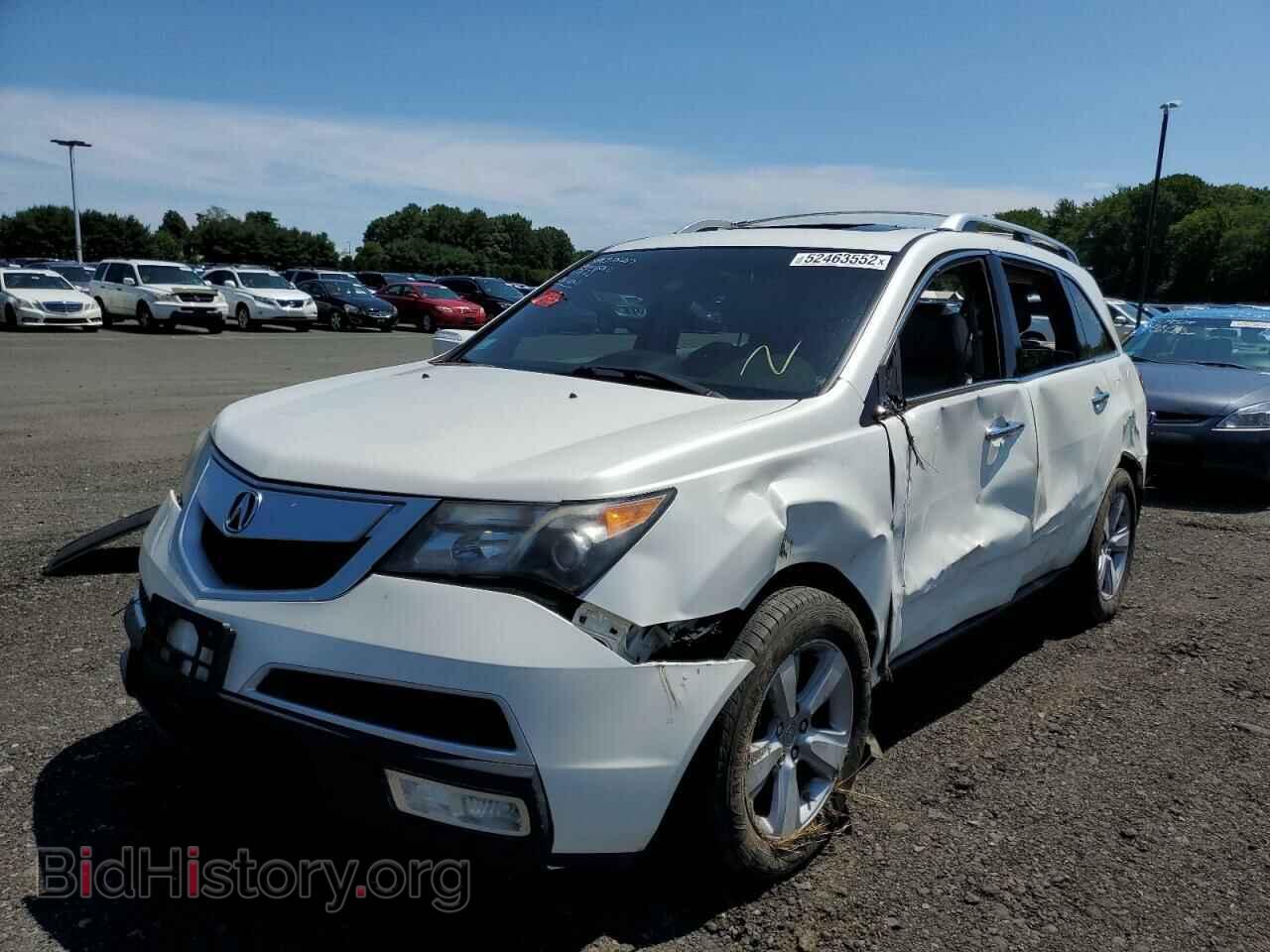 2011 ACURA MDX - VIN: 2HNYD2H62BH514498 - Фото 2