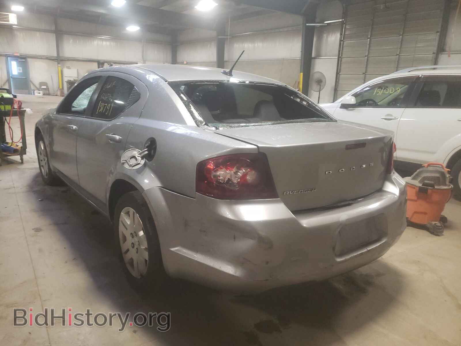 2013 DODGE AVENGER - VIN: 1C3CDZAB8DN593903 - Фото 3