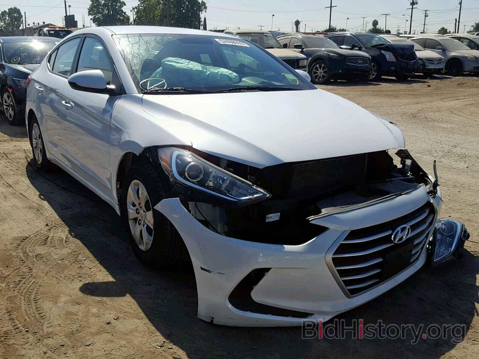 Фотография 5NPD74LF8HH201082 - HYUNDAI ELANTRA 2017