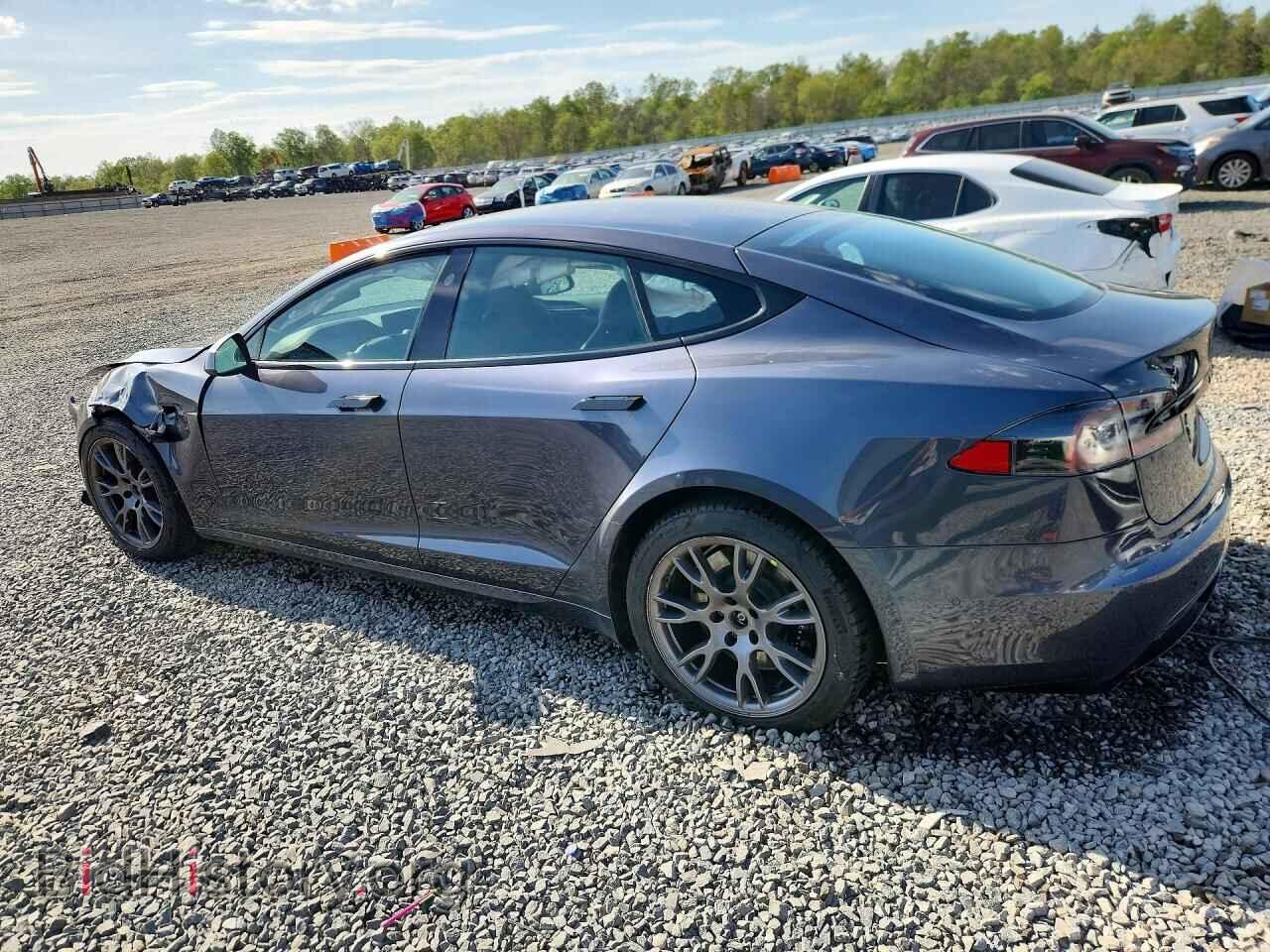 2021 TESLA MODEL S - VIN: 5YJSA1E55MF442103 - Фото 2