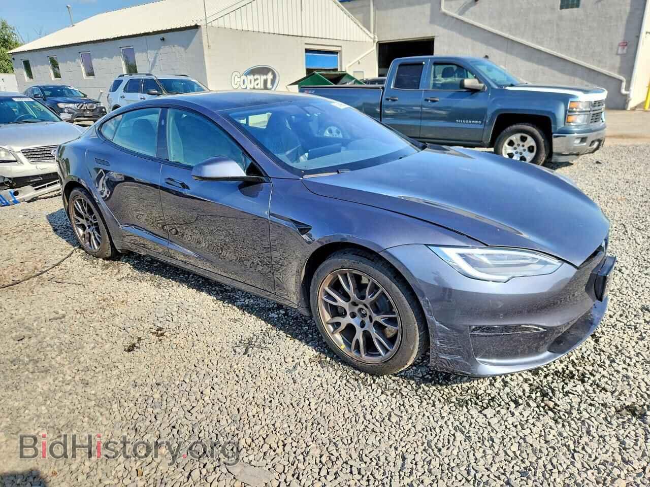 2021 TESLA MODEL S - VIN: 5YJSA1E55MF442103 - Фото 4