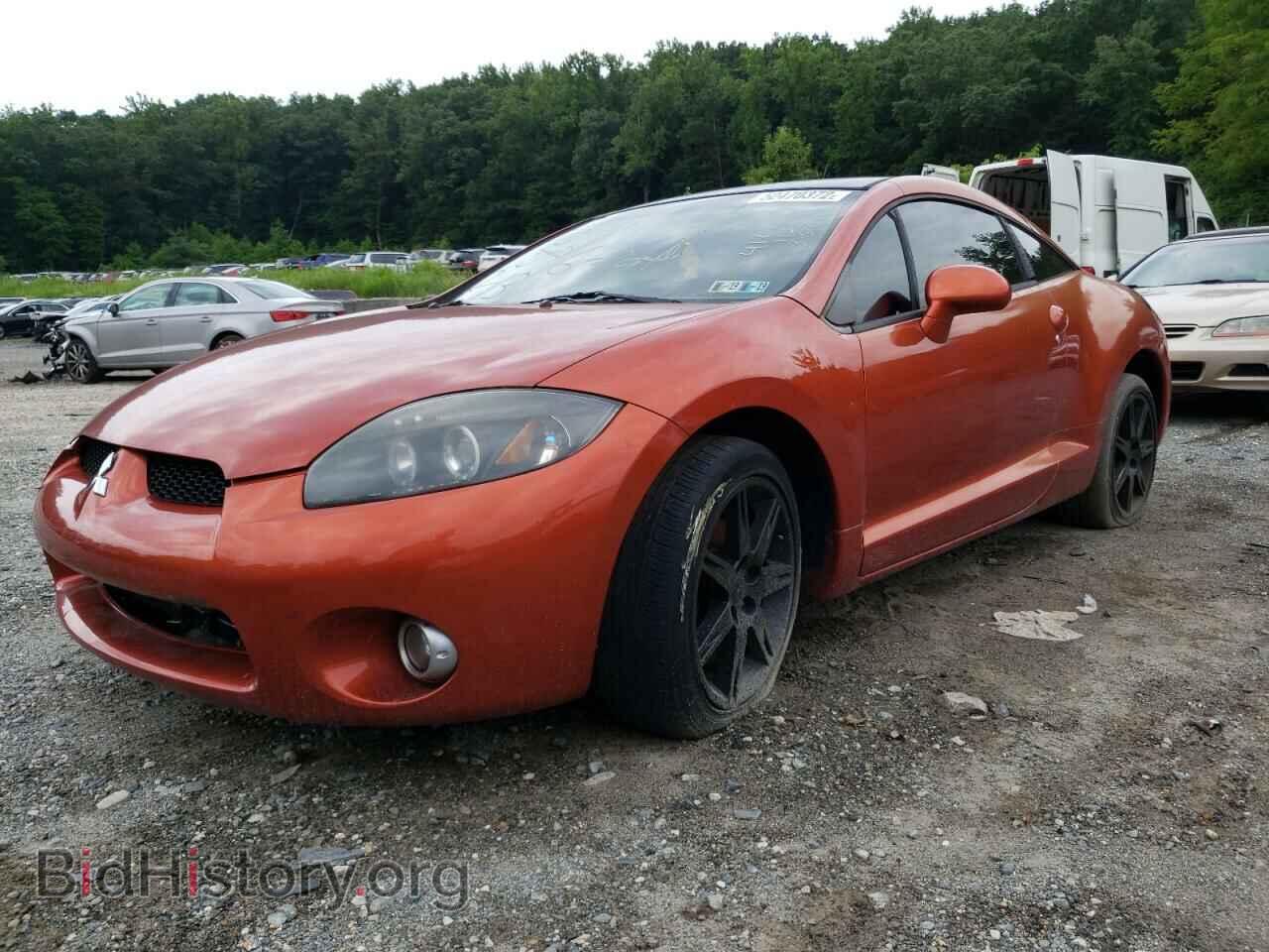 2006 MITSUBISHI ECLIPSE - VIN: 4A3AK34T96E017828 - Фото 2