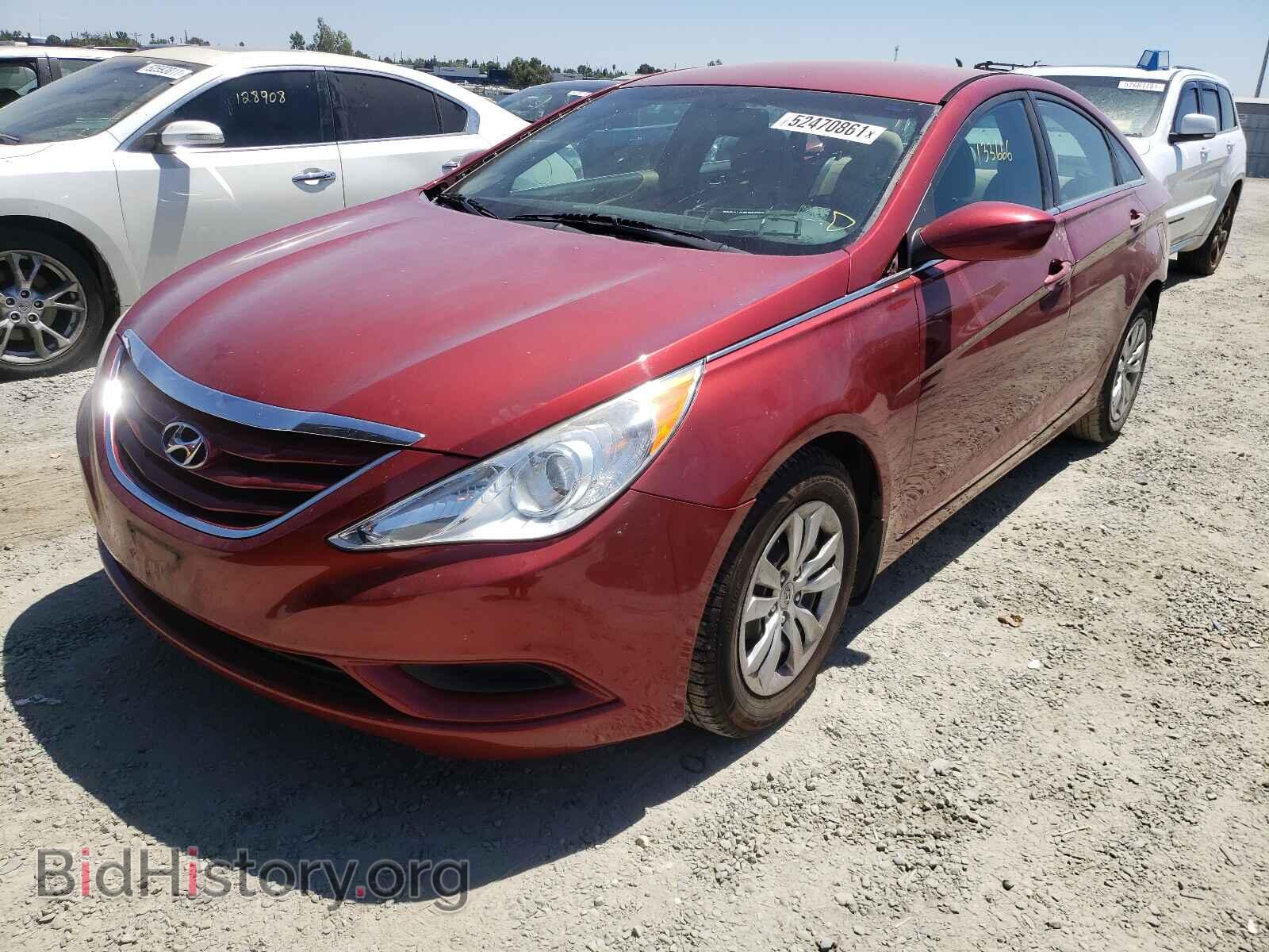 2012 HYUNDAI SONATA - VIN: 5NPEB4AC5CH485761 - Фото 2