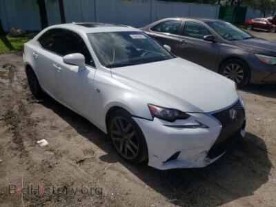 2014 Lexus IS IS 350, white — VIN JTHBE1D22E5005169, Copart