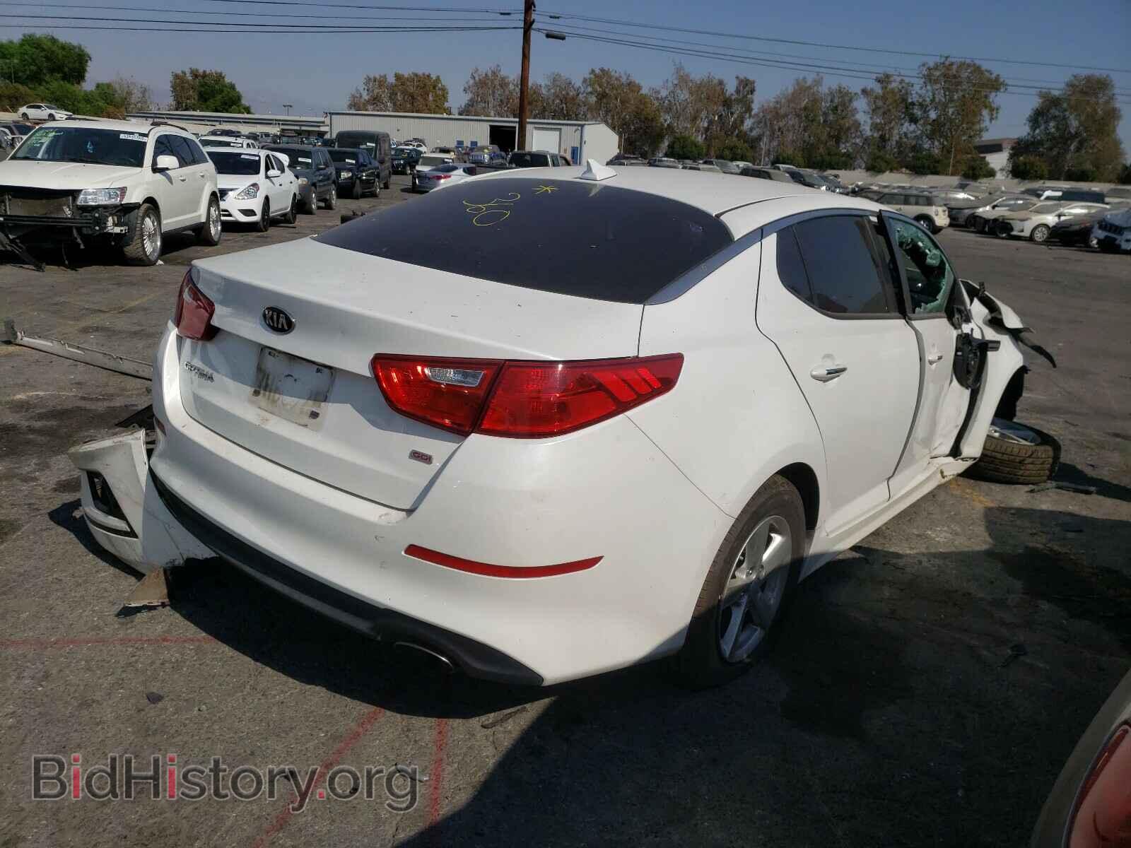 2015 KIA OPTIMA - VIN: KNAGM4A79F5556211 - Photo 4