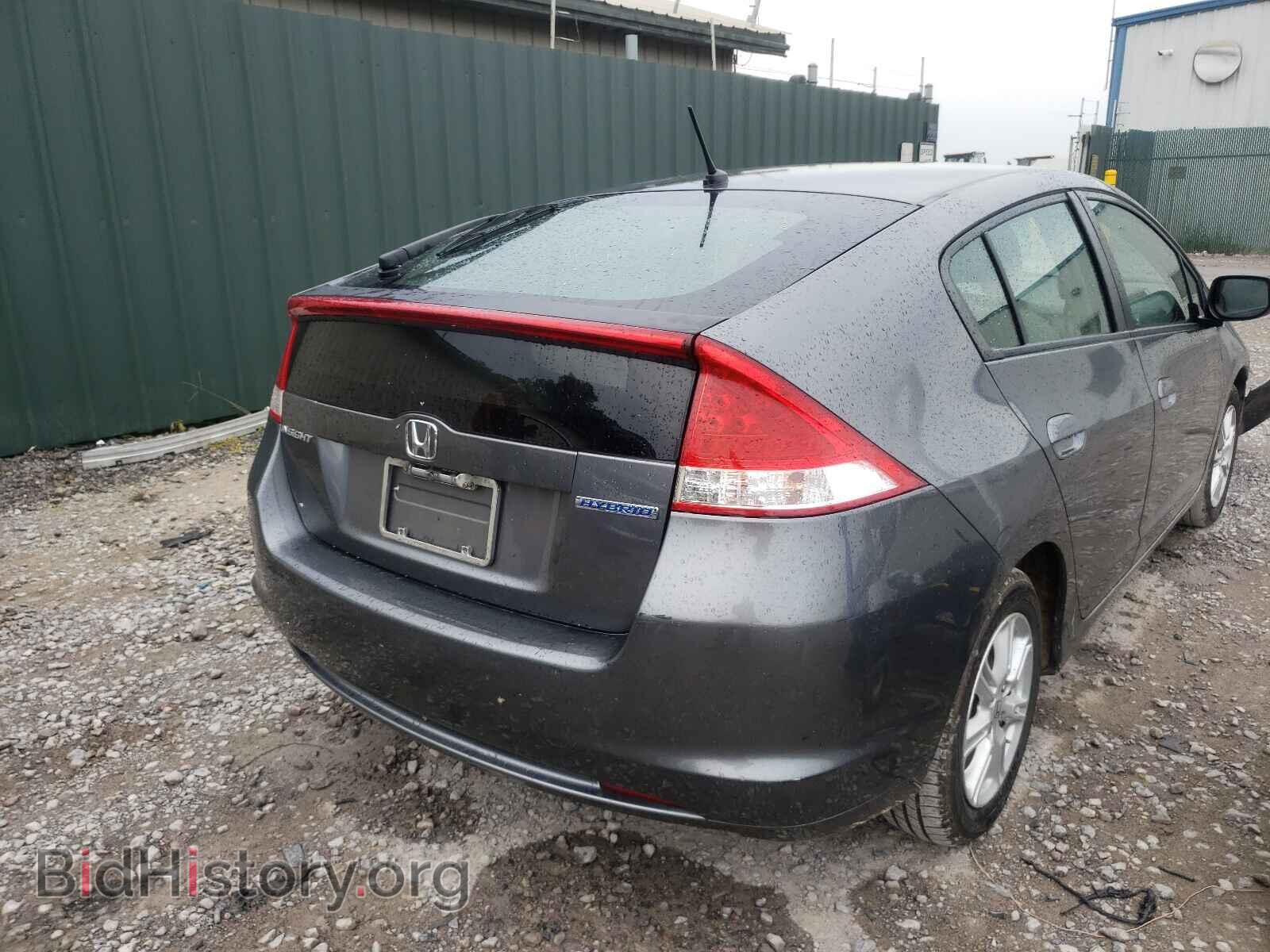 2010 HONDA INSIGHT - VIN: JHMZE2H7XAS016233 - Фото 4