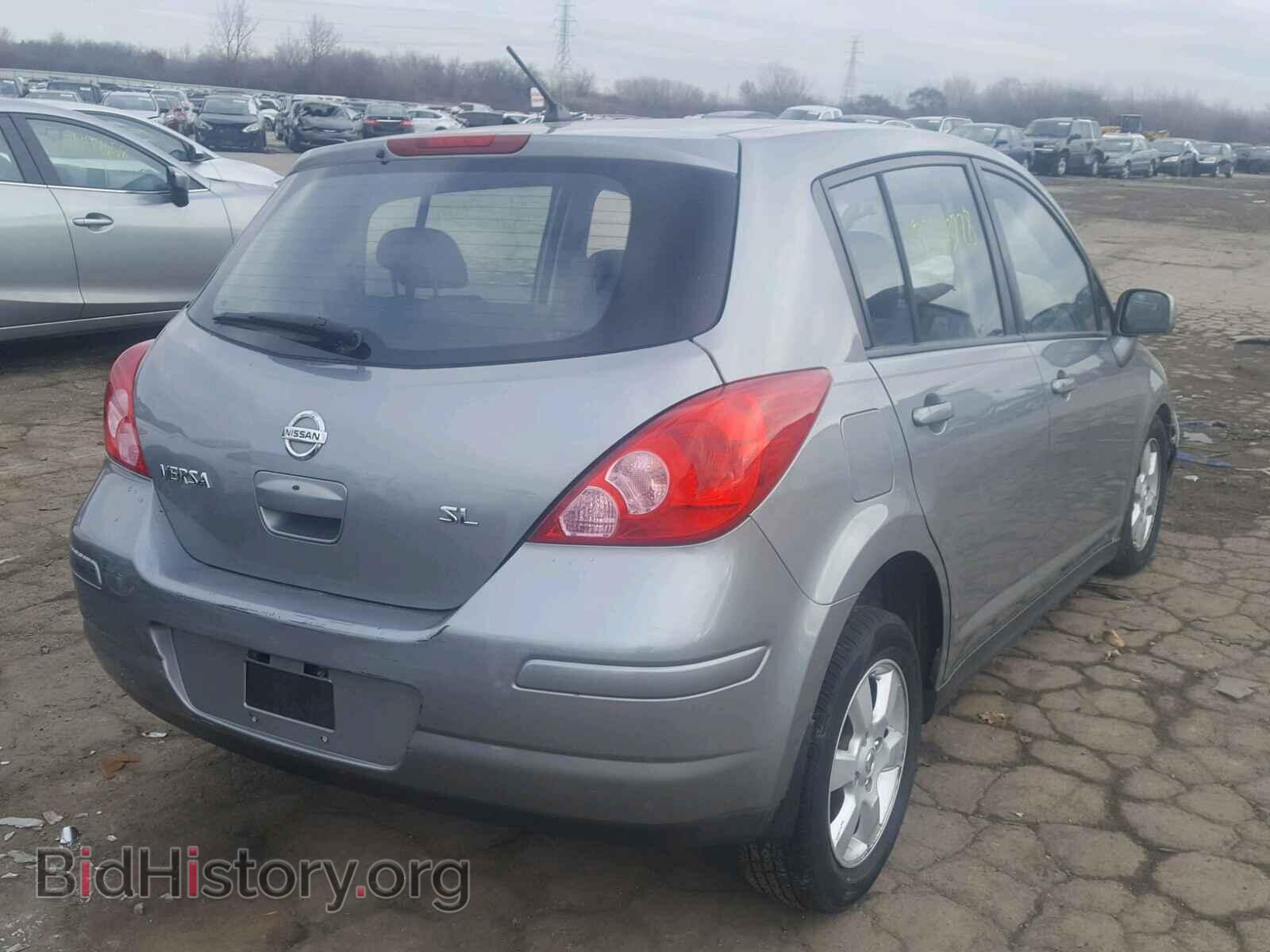 2008 NISSAN VERSA - VIN: 3N1BC13E48L454525 - Фото 4