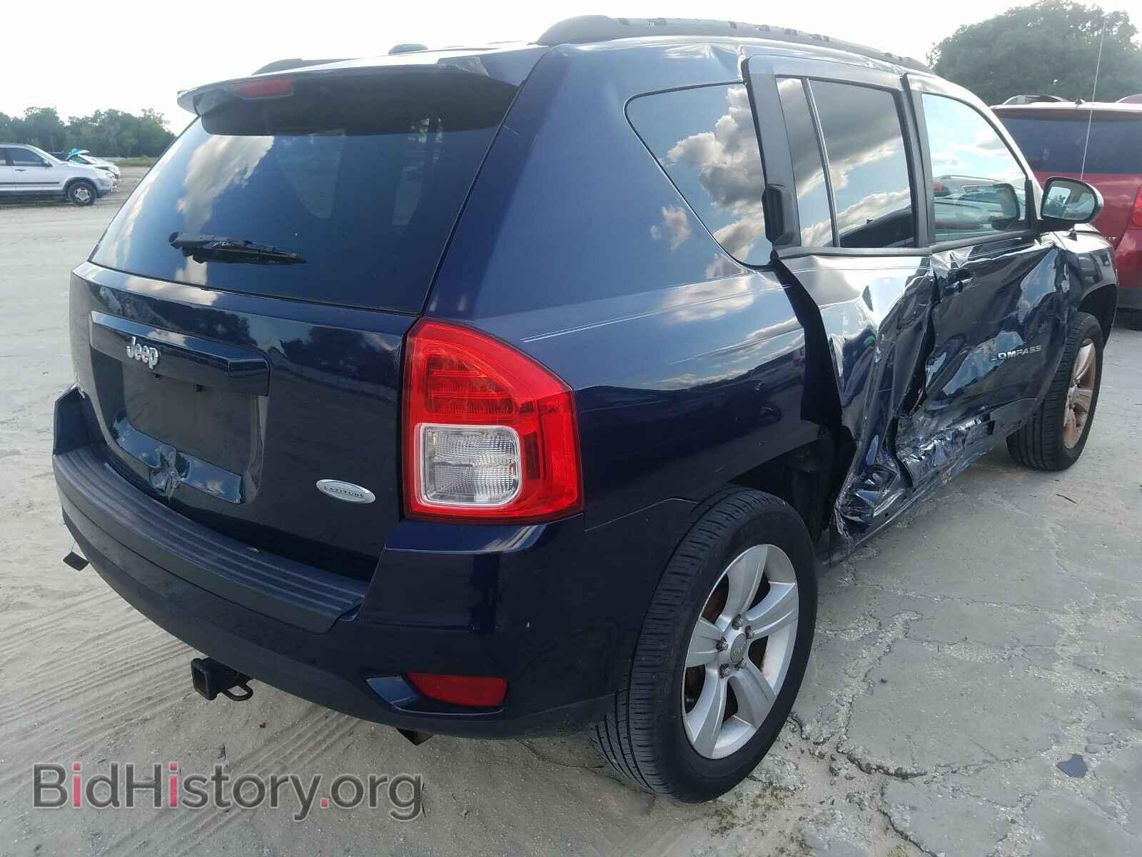 2013 JEEP COMPASS - VIN: 1C4NJCEBXDD223417 - Фото 4