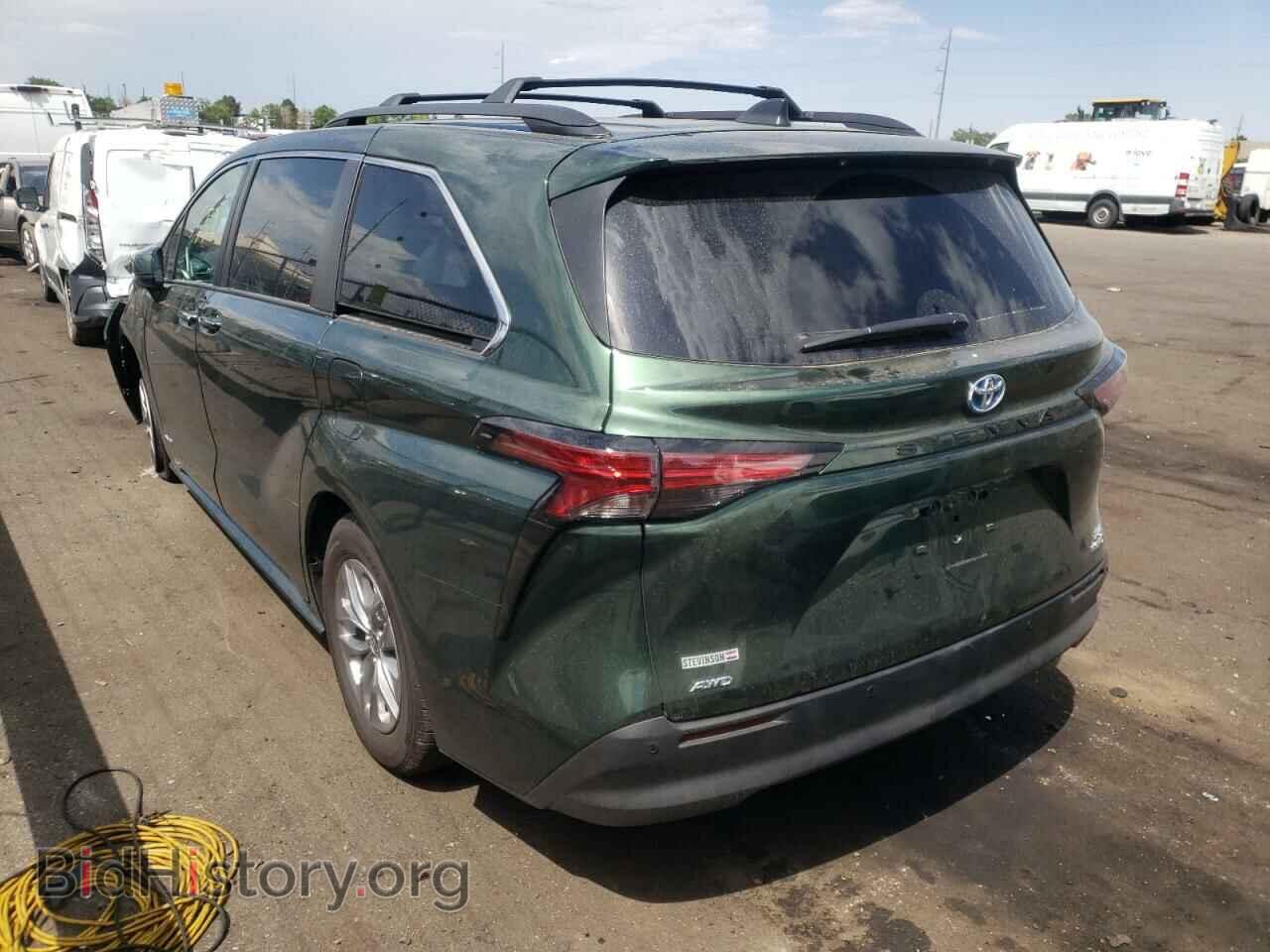 2021 TOYOTA SIENNA - VIN: 5TDYSKFC6MS034537 - Фото 3