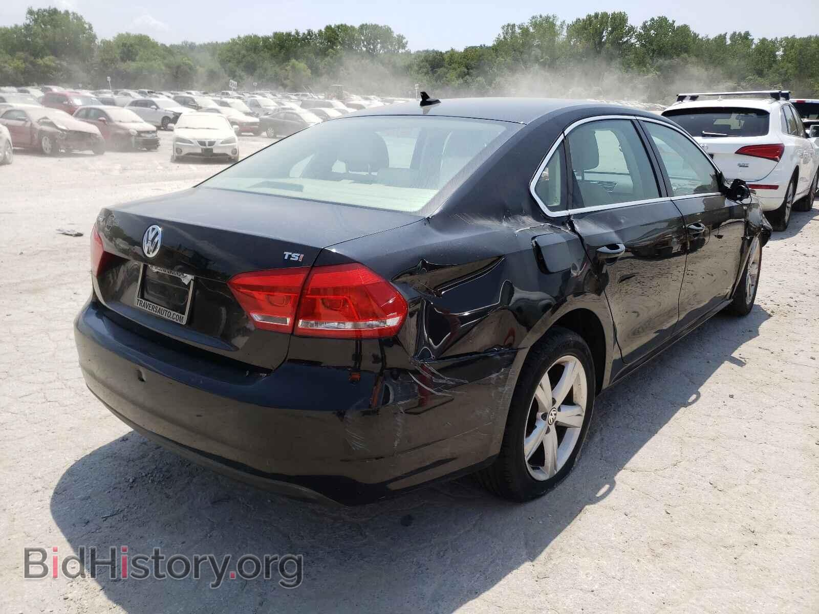 2014 VOLKSWAGEN PASSAT - VIN: 1VWAT7A32EC037373 - Фото 4