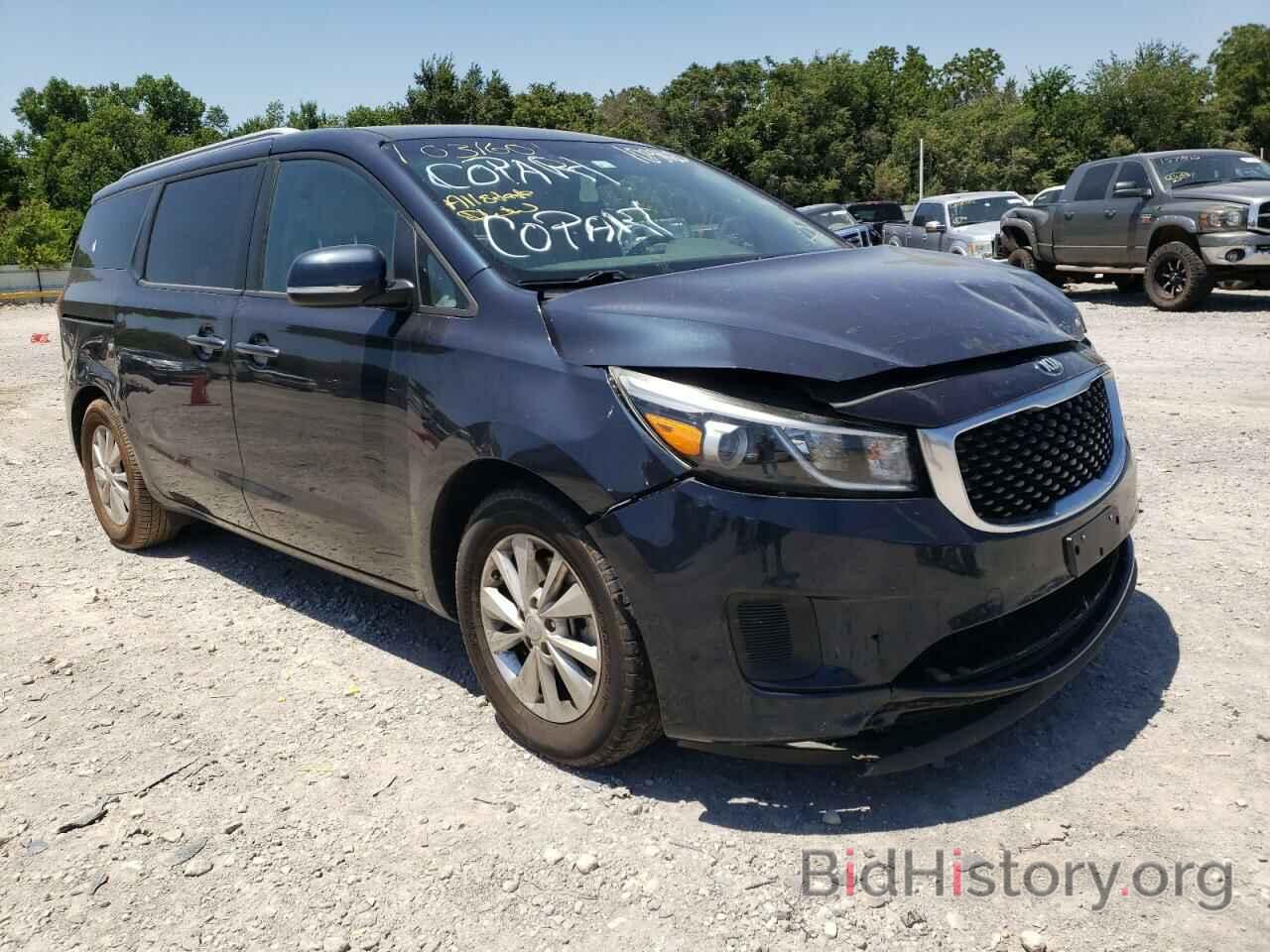 Photo KNDMB5C13G6103160 - KIA SEDONA 2016