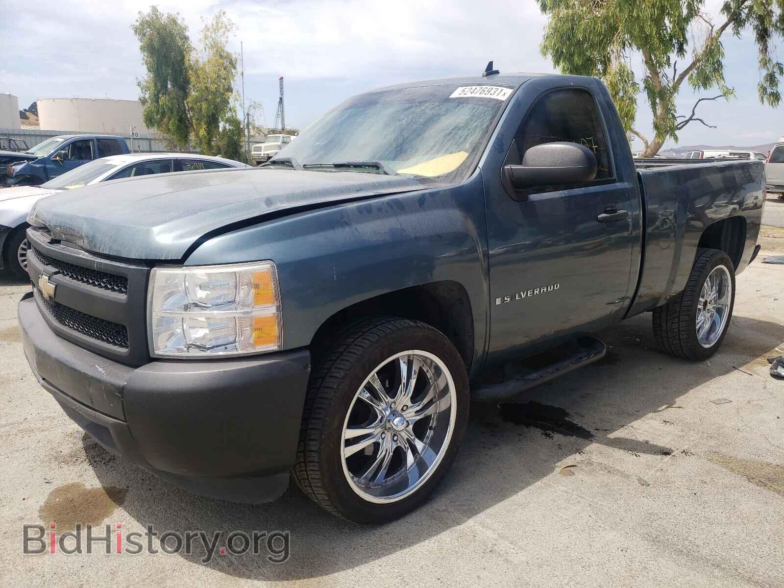 2007 CHEVROLET SILVERADO - VIN: 1GCEC14X17Z651475 - Фото 2