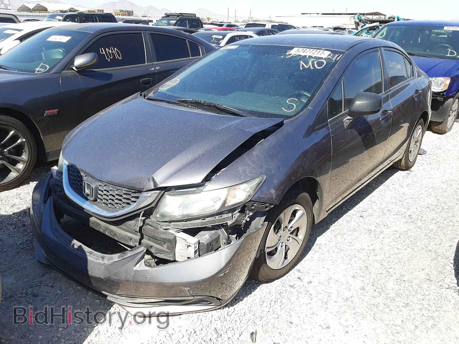 2014 HONDA CIVIC - VIN: 19XFB2F5XEE052964 - Фото 2