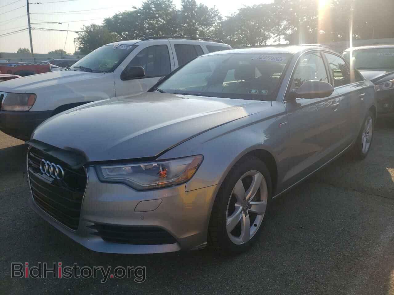 2012 AUDI A6 - VIN: WAUGGAFC4CN159092 - Фото 2