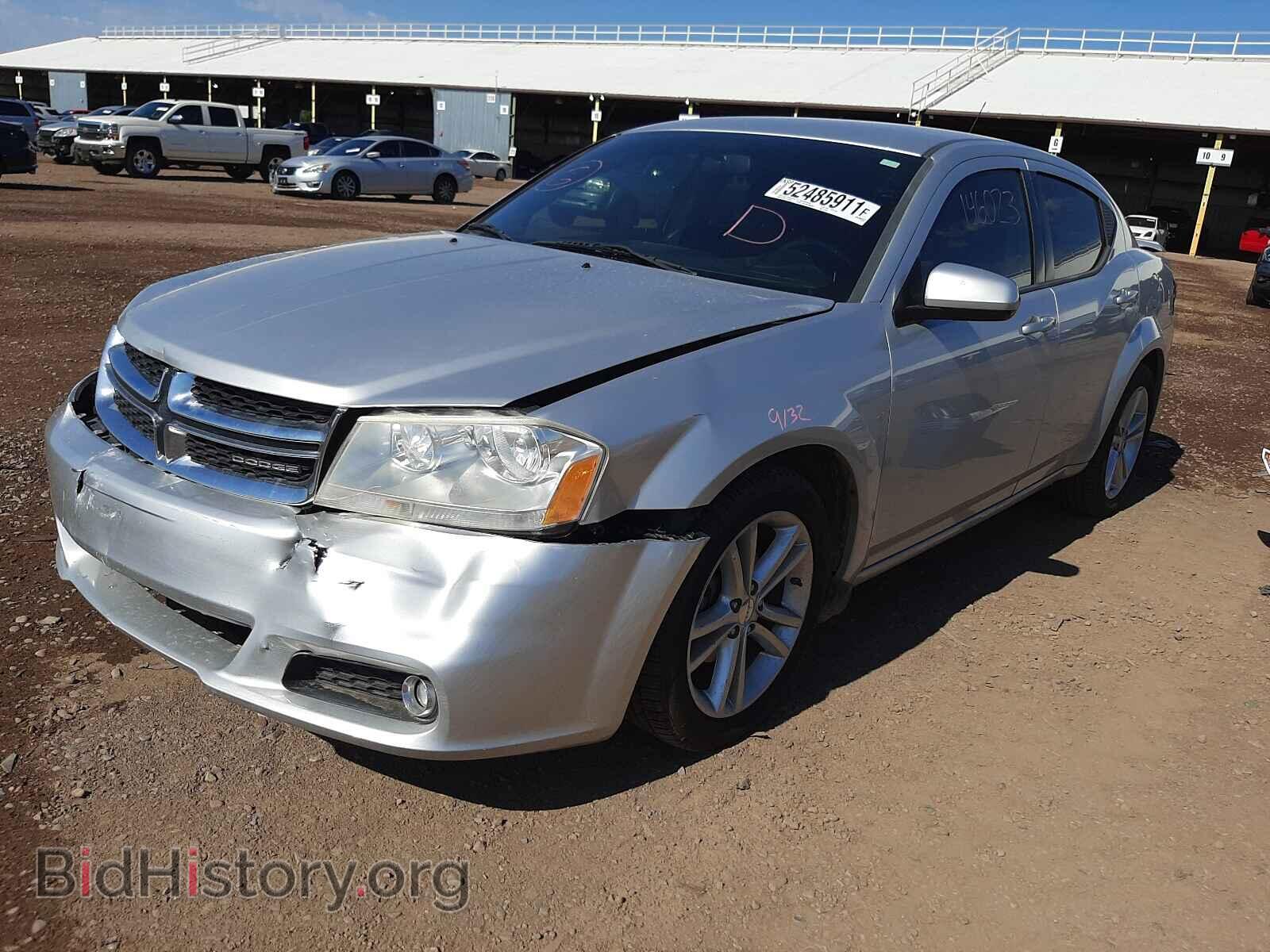 2011 DODGE AVENGER - VIN: 1B3BD1FG7BN512188 - Фото 2