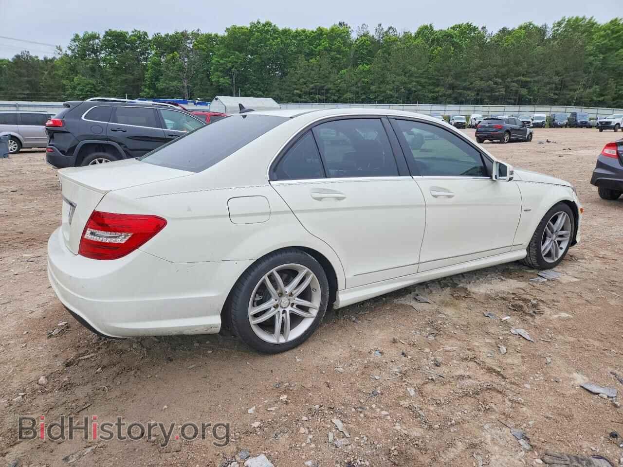 2012 MERCEDES-BENZ C-CLASS - VIN: WDDGF4HB6CA703164 - Фото 3