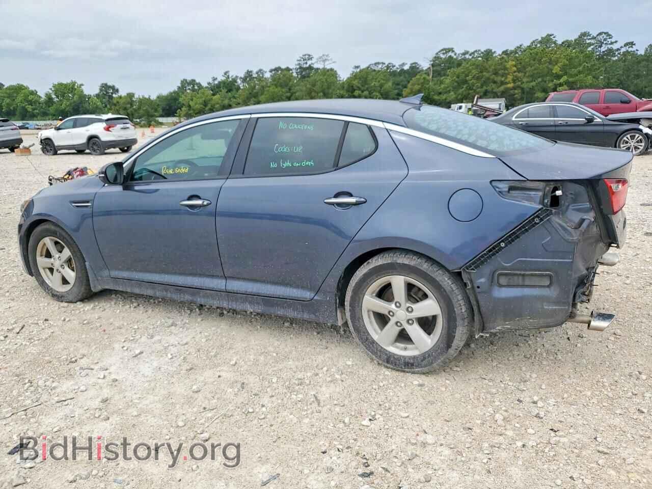 2015 KIA OPTIMA - VIN: KNAGM4A70F5585211 - Фото 2