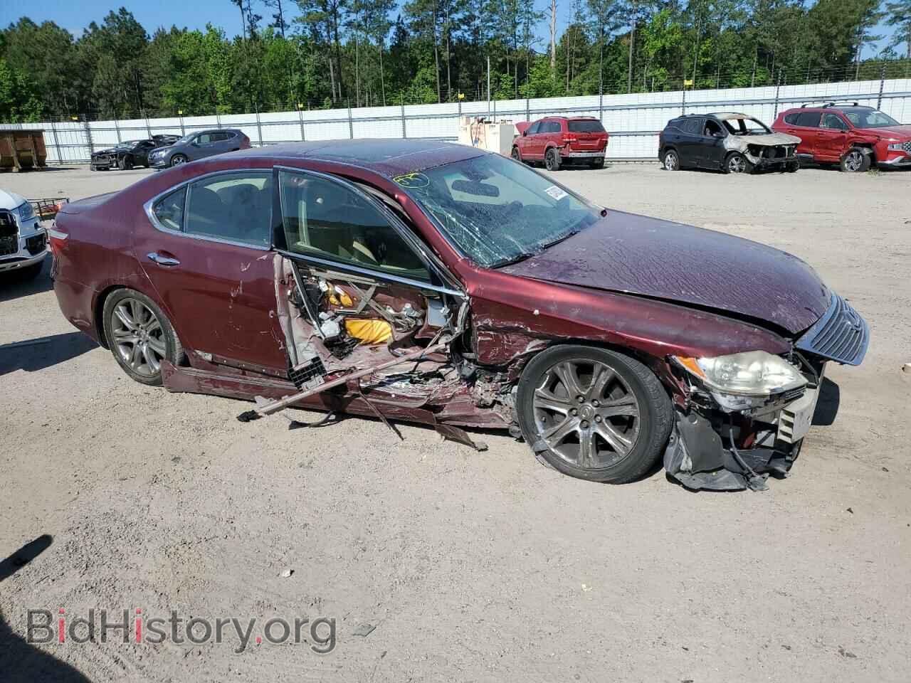 2007 LEXUS LS460 - VIN: JTHBL46F075045549 - Фото 4