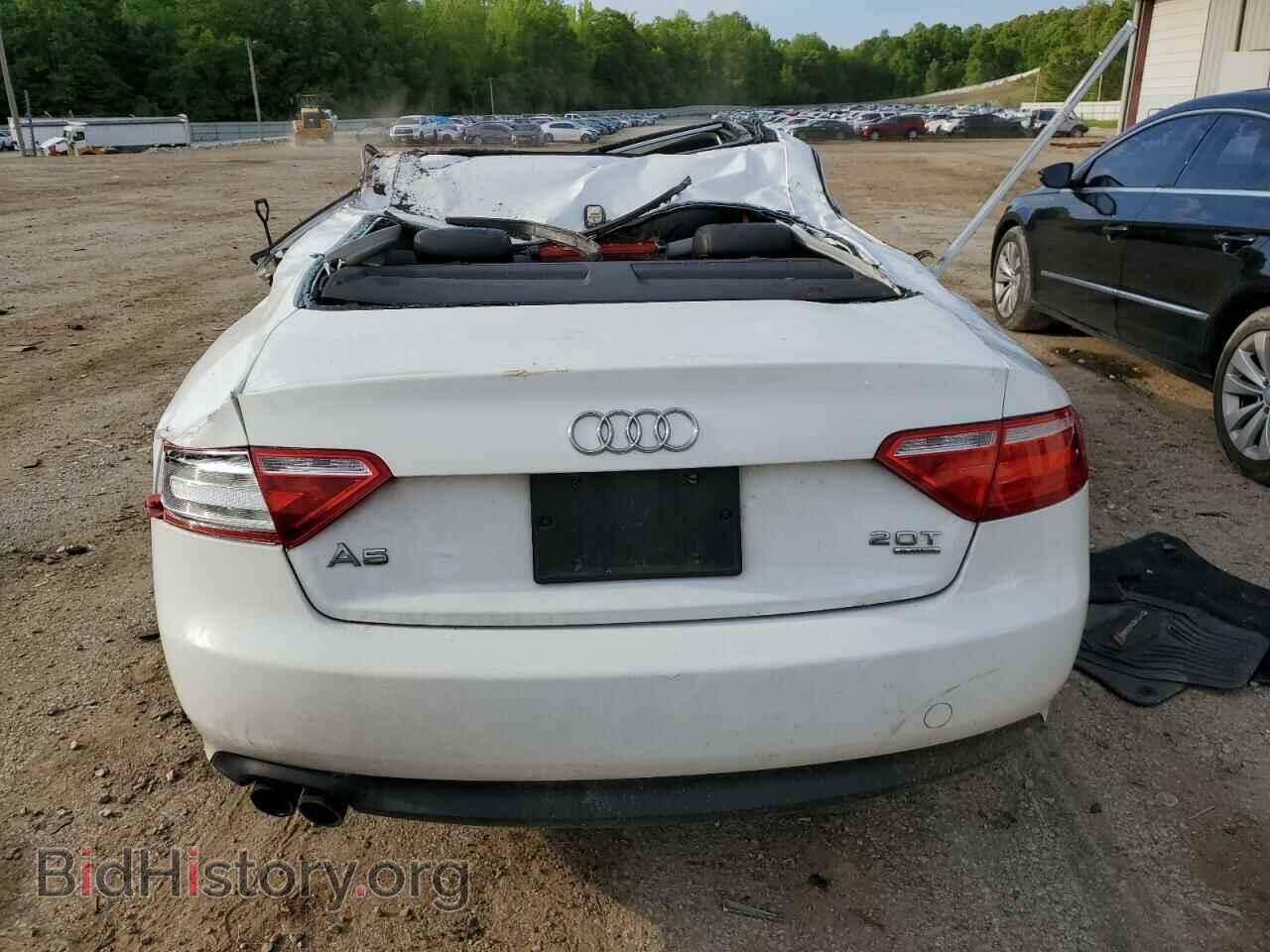 2012 AUDI A5 - VIN: WAUCFAFR0CA004570 - Фото 6