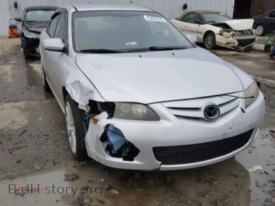 2008 Mazda 6 6 I, серебристый — VIN 1YVHP80C385M15944, Copart