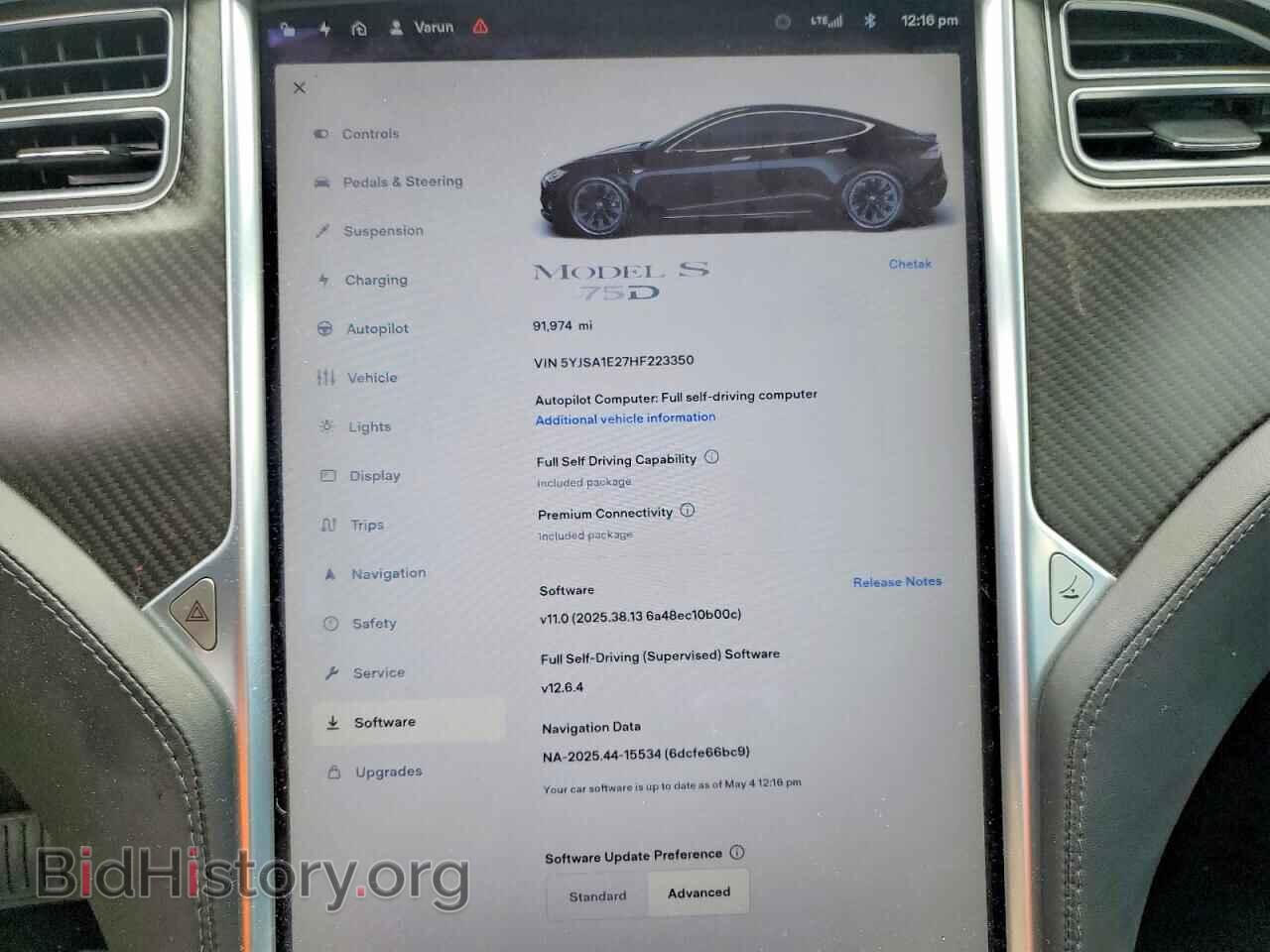 2017 TESLA MODEL S - VIN: 5YJSA1E27HF223350 - Photo 9