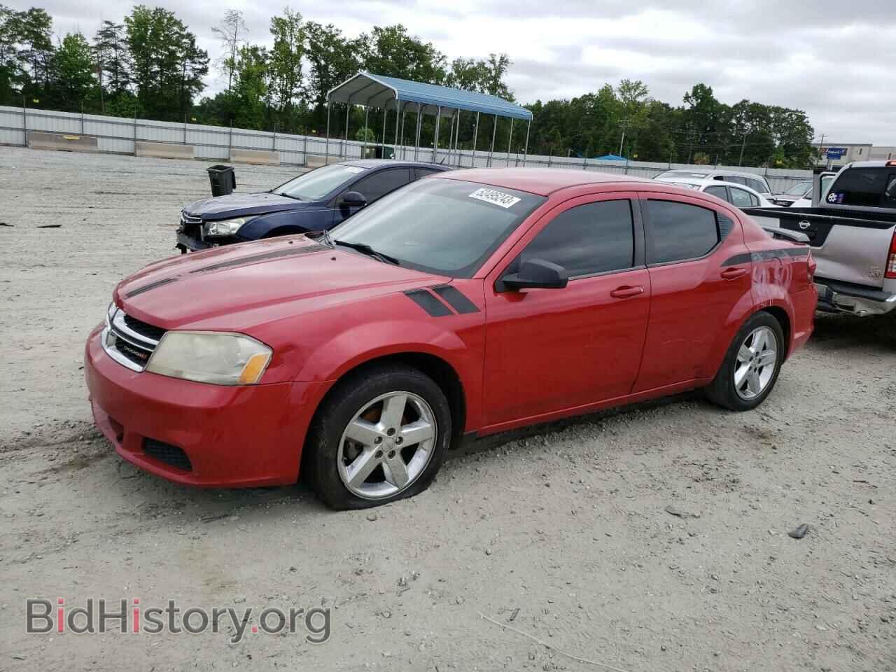 Фотография 1C3CDZAB8DN688025 - DODGE AVENGER 2013