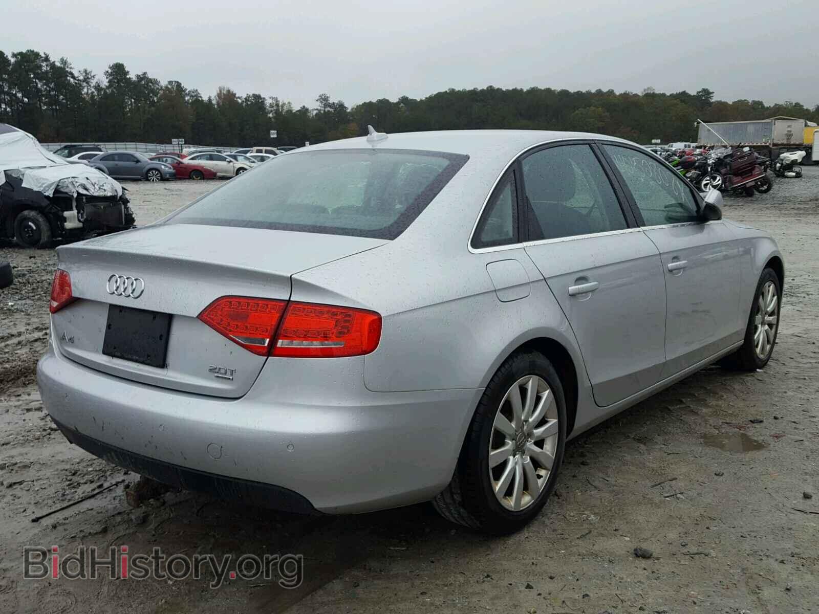 2010 AUDI A4 - VIN: WAUFFAFL3AN020924 - Фото 4