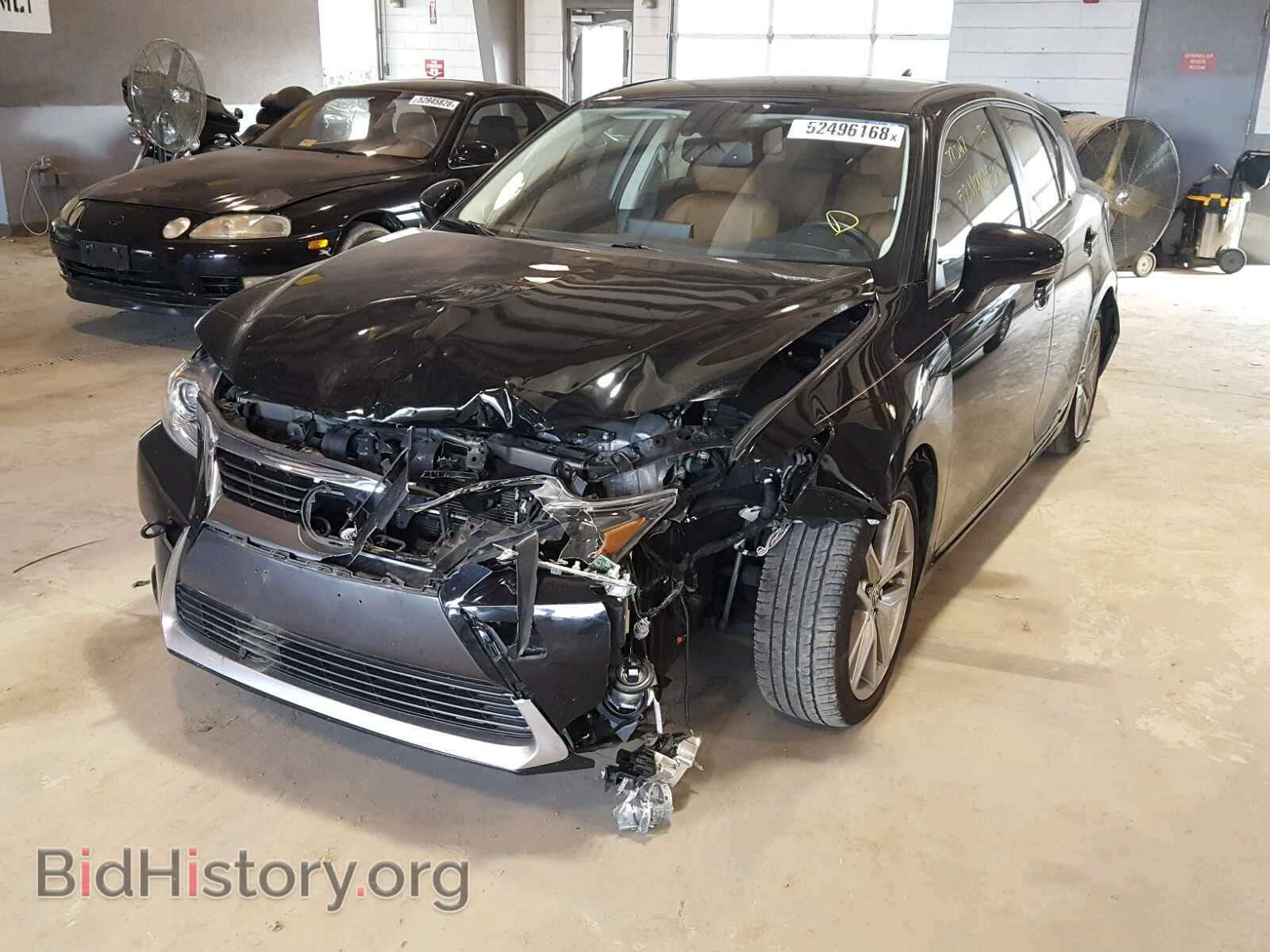 2014 LEXUS CT 200 - VIN: JTHKD5BH4E2206963 - Фото 2