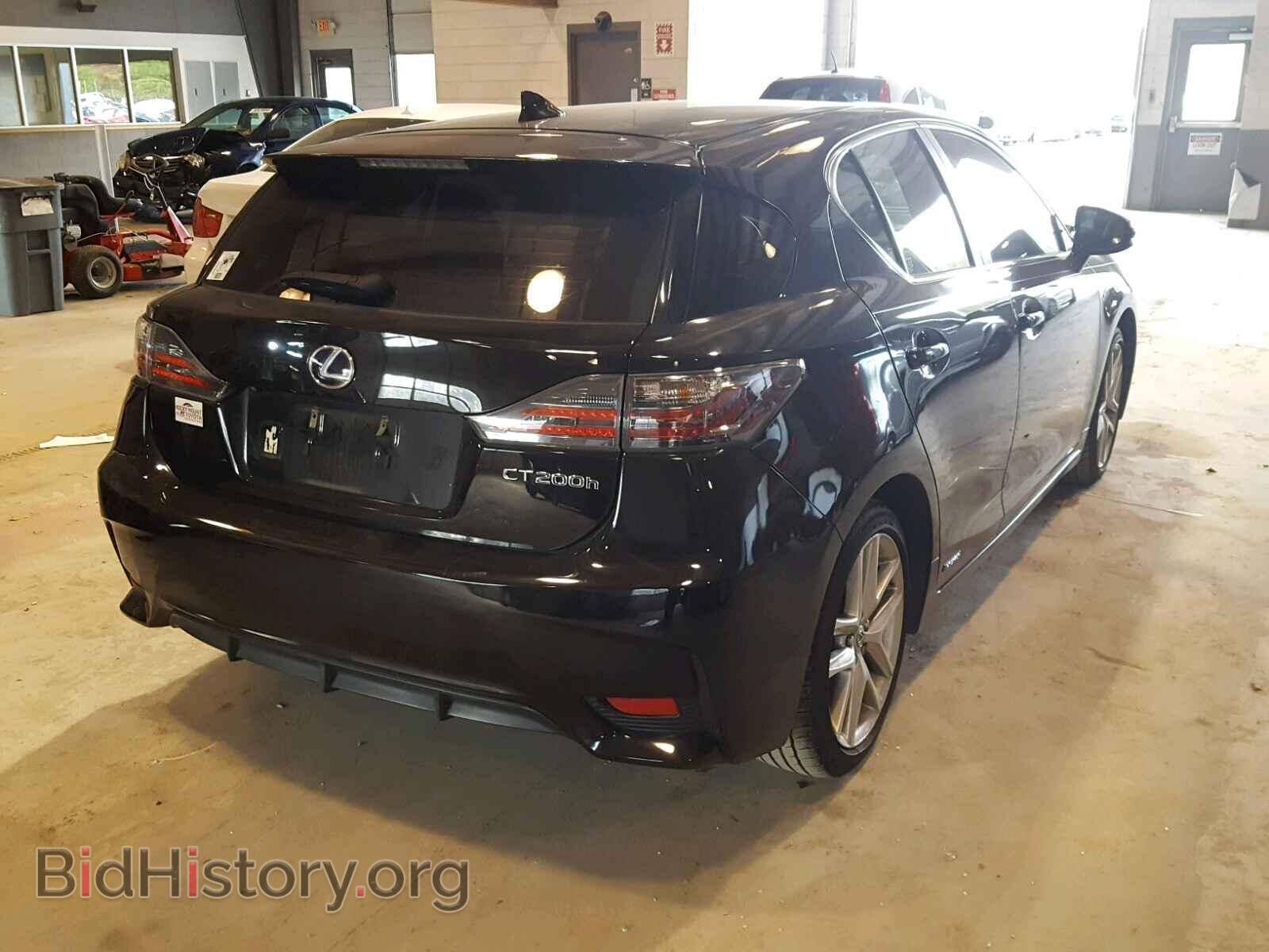 2014 LEXUS CT 200 - VIN: JTHKD5BH4E2206963 - Фото 4