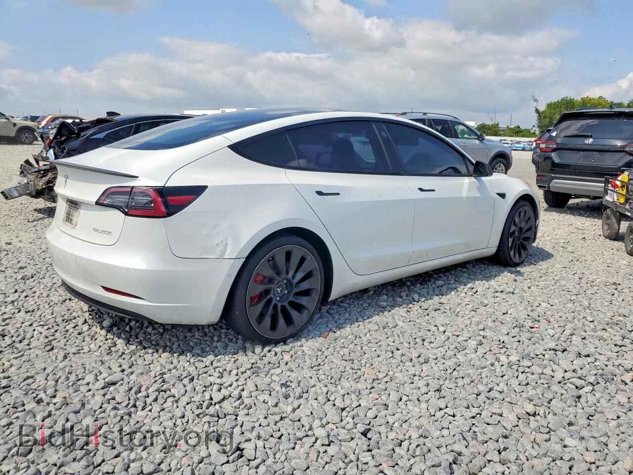 2022 TESLA MODEL 3 - VIN: 5YJ3E1EC1NF197308 - Photo 3