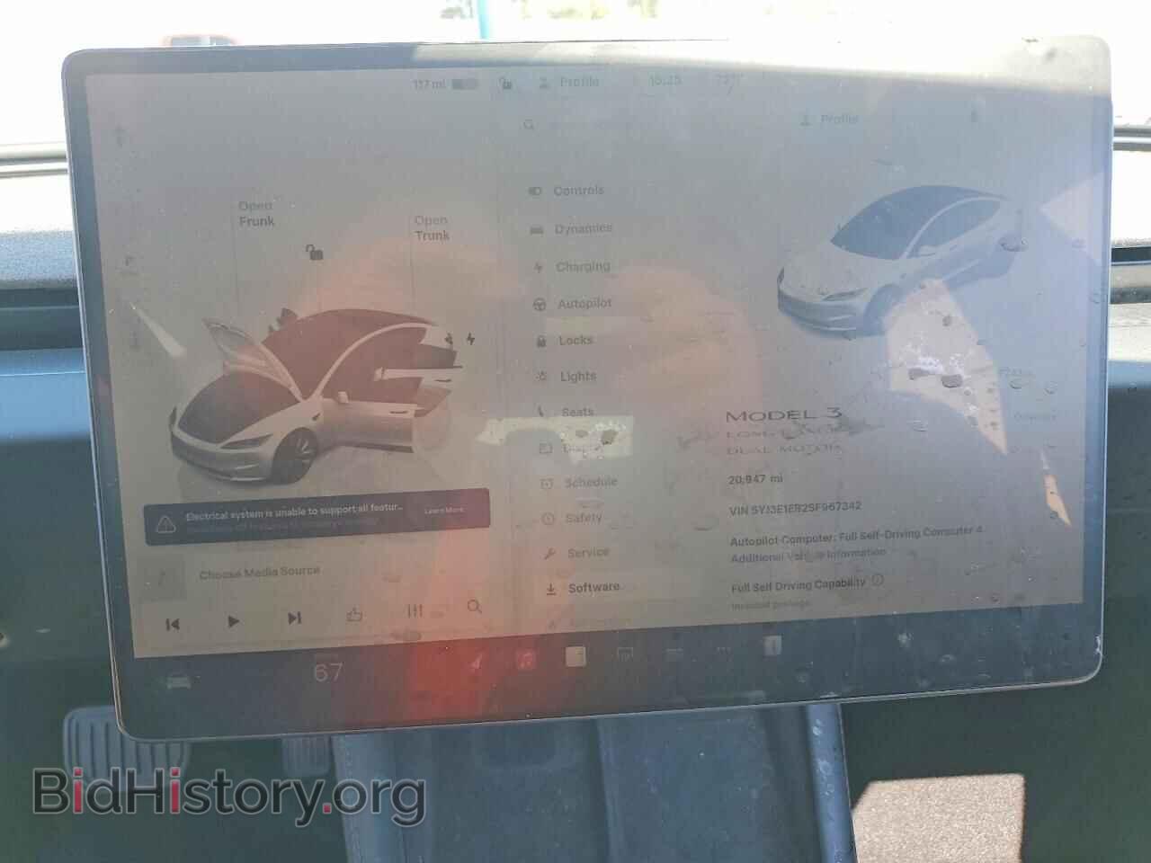 2025 TESLA MODEL 3 - VIN: 5YJ3E1EB2SF967342 - Photo 9