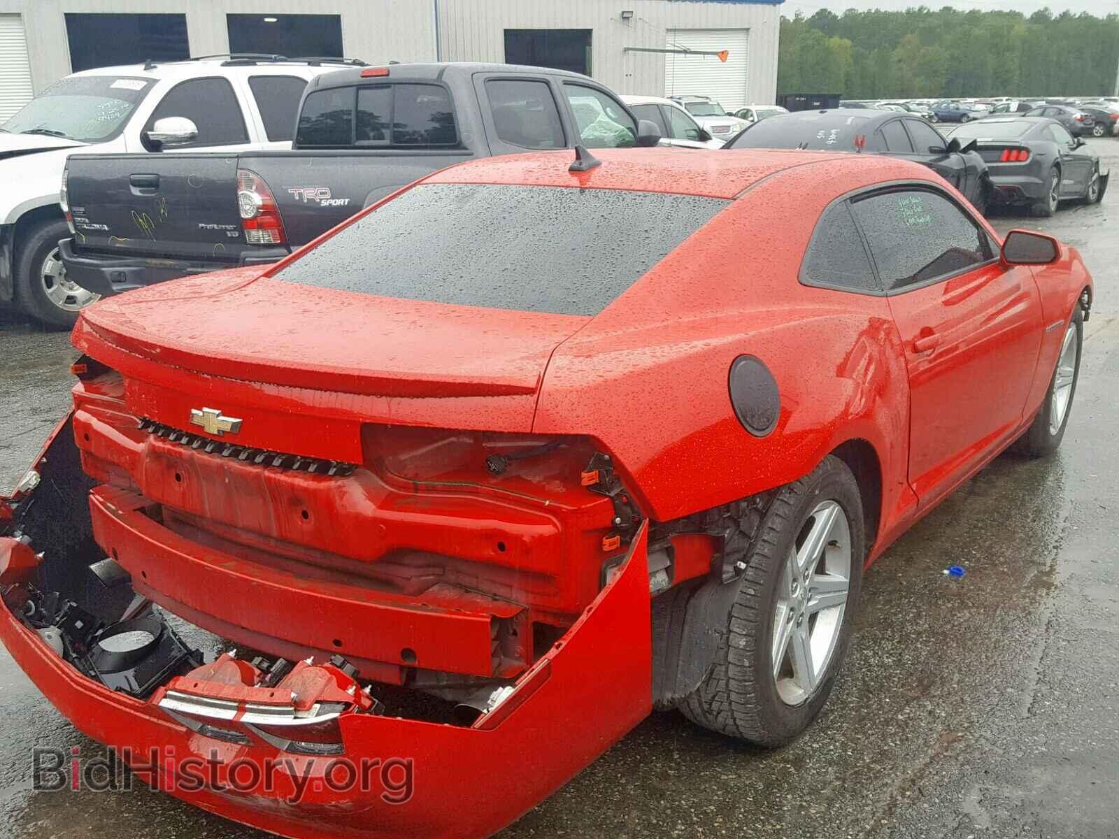 2012 CHEVROLET CAMARO - VIN: 2G1FB1E38C9164046 - Фото 4