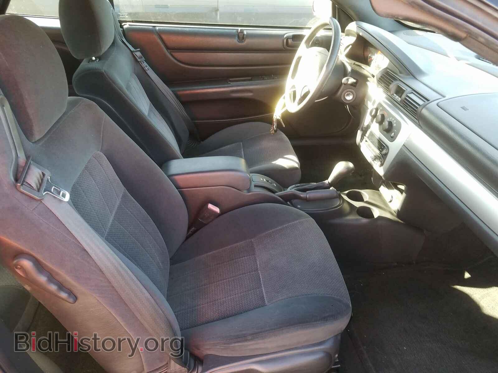 2005 CHRYSLER SEBRING - VIN: 1C3EL55R75N652646 - Фото 5