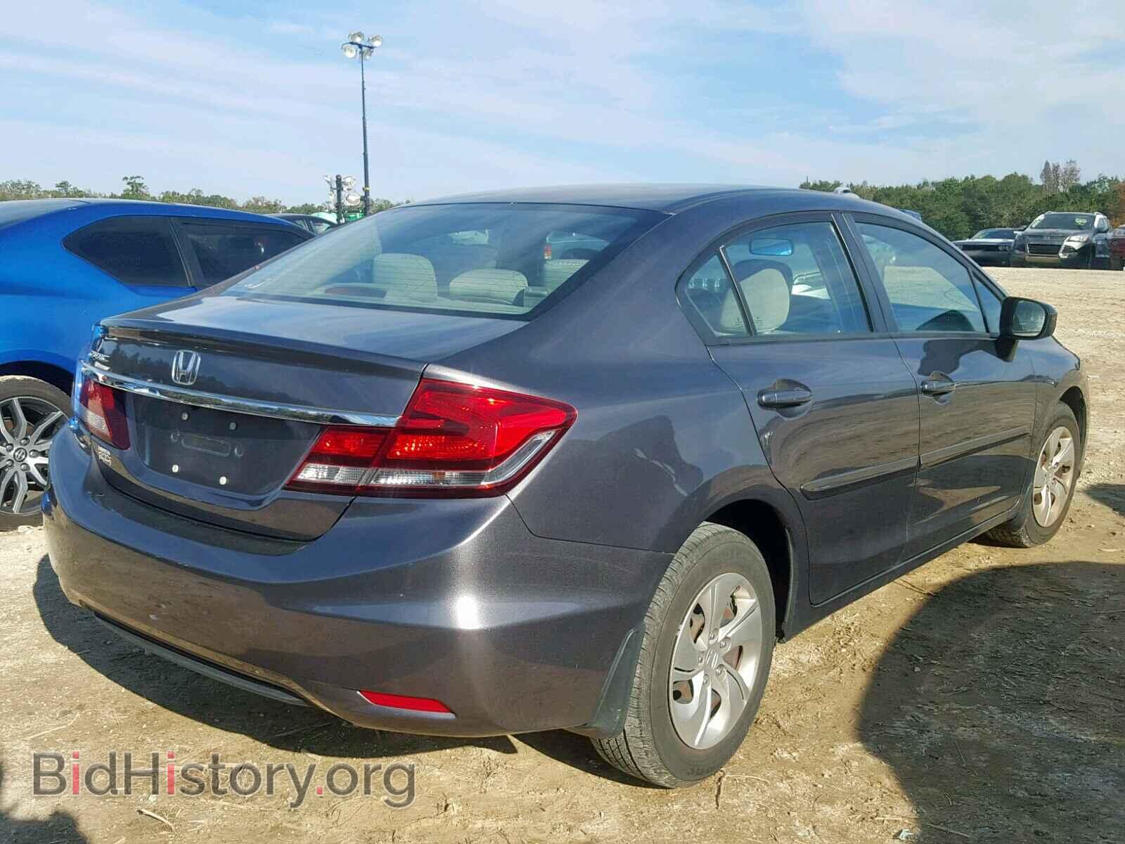 2015 HONDA CIVIC LX - VIN: 19XFB2F55FE005486 - Фото 4
