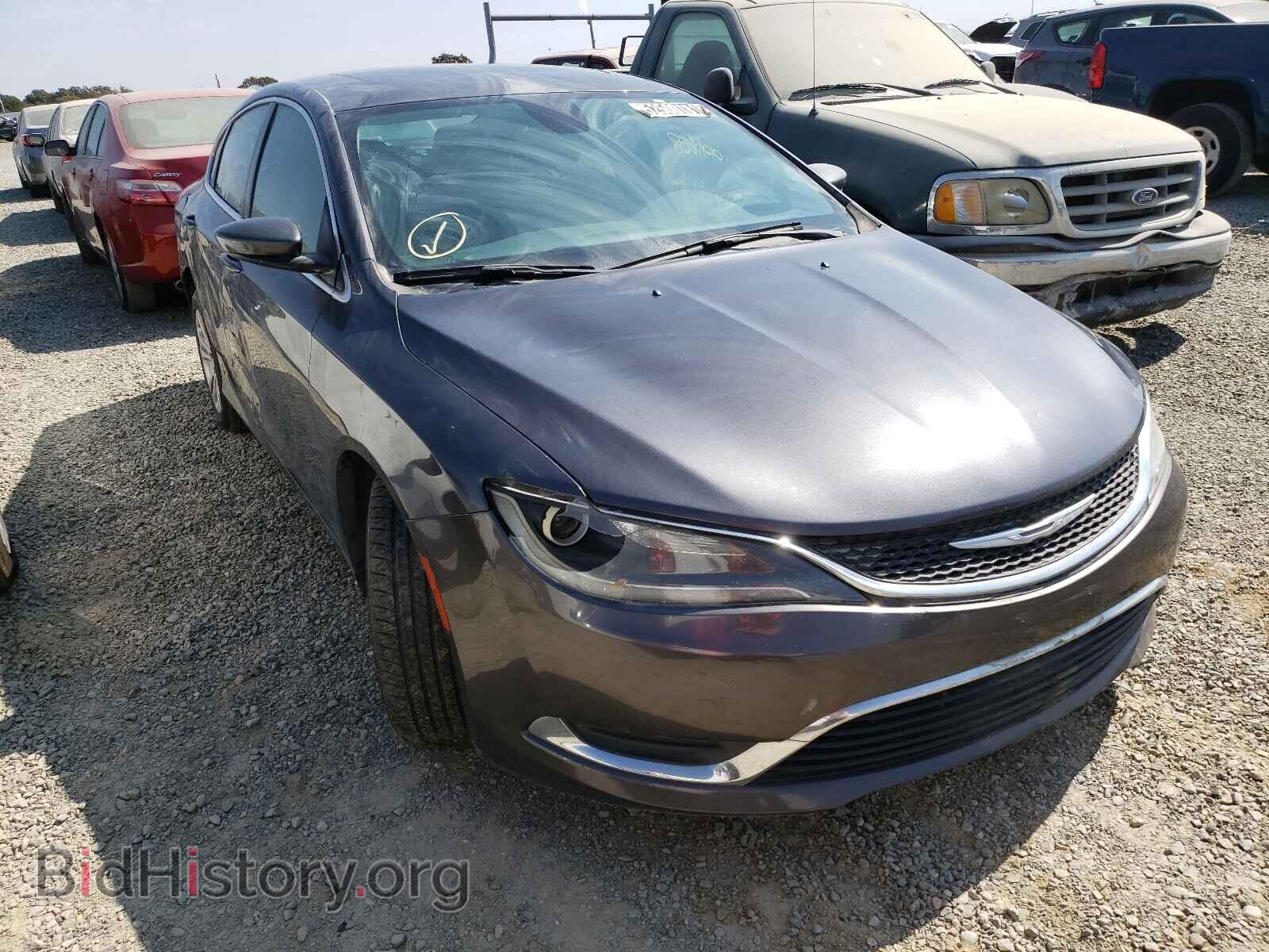 Фотография 1C3CCCAB7FN723138 - CHRYSLER 200 2015