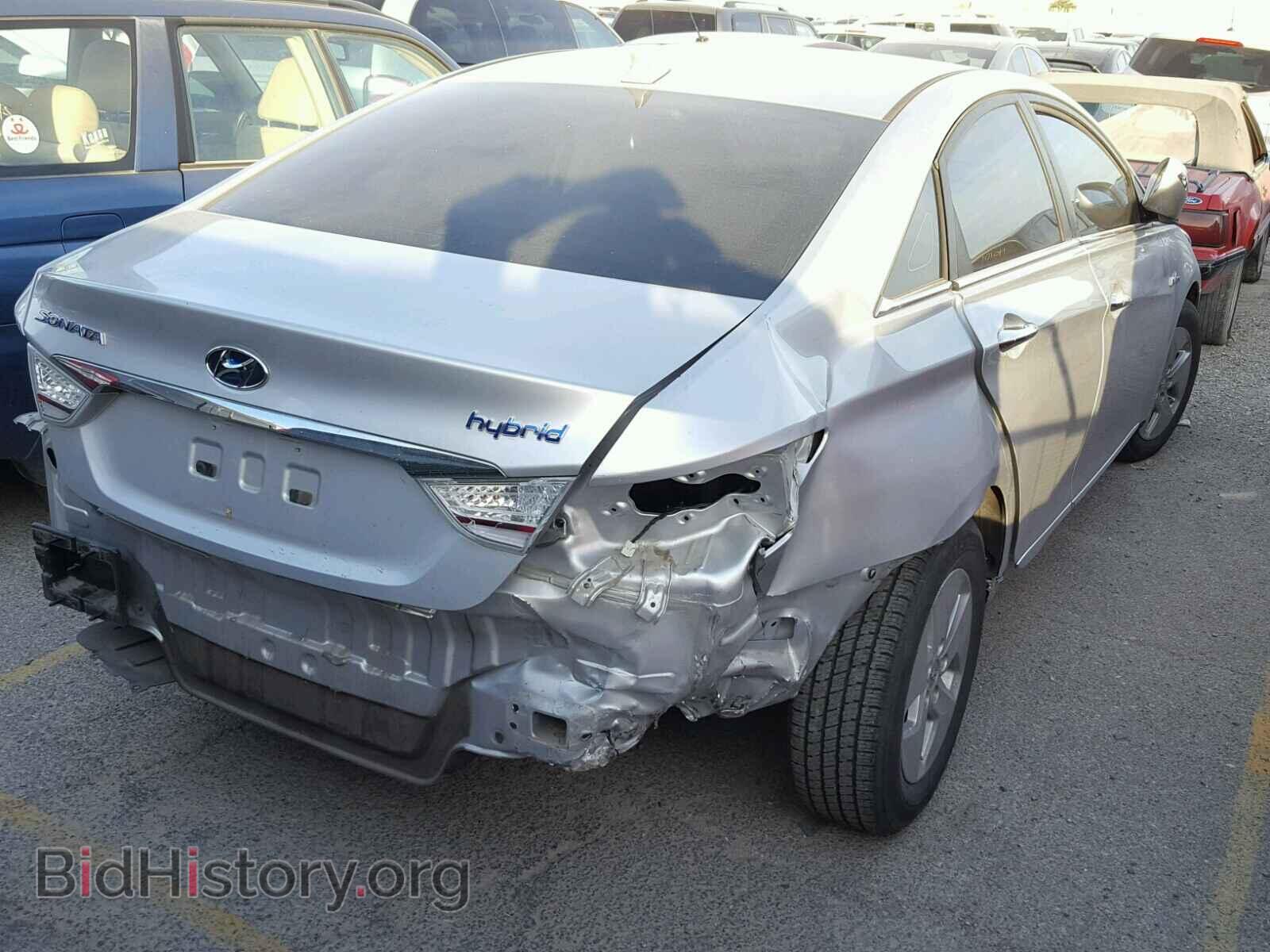 2012 HYUNDAI SONATA - VIN: KMHEC4A48CA041878 - Photo 4