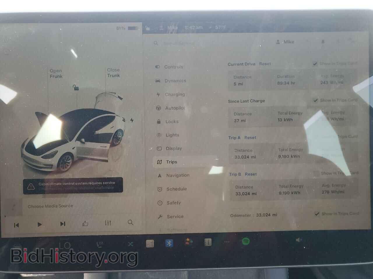 2023 TESLA MODEL 3 - VIN: 5YJ3E1EA4PF631304 - Фото 9