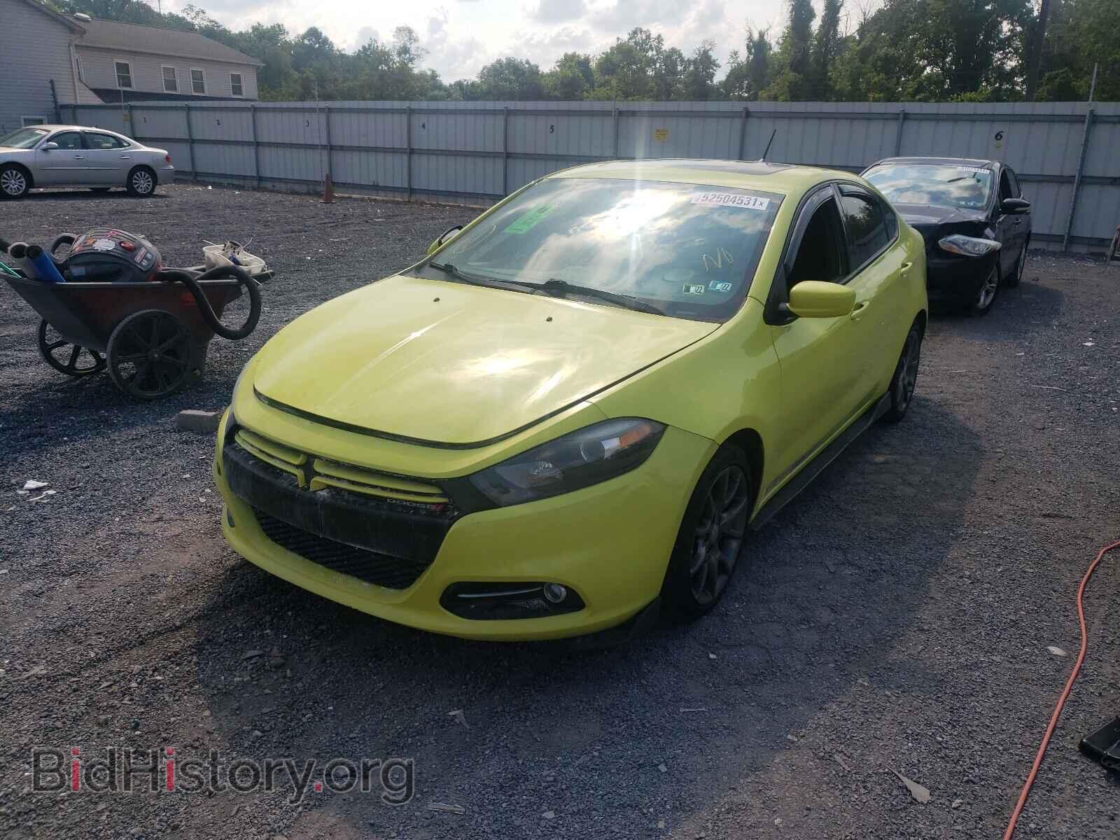 2013 DODGE DART - VIN: 1C3CDFBH7DD219662 - Фото 2