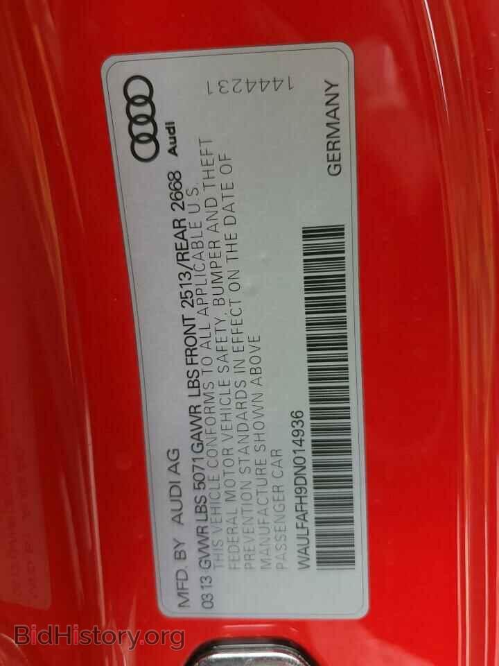 2013 AUDI A5 - VIN: WAULFAFH9DN014936 - Photo 12