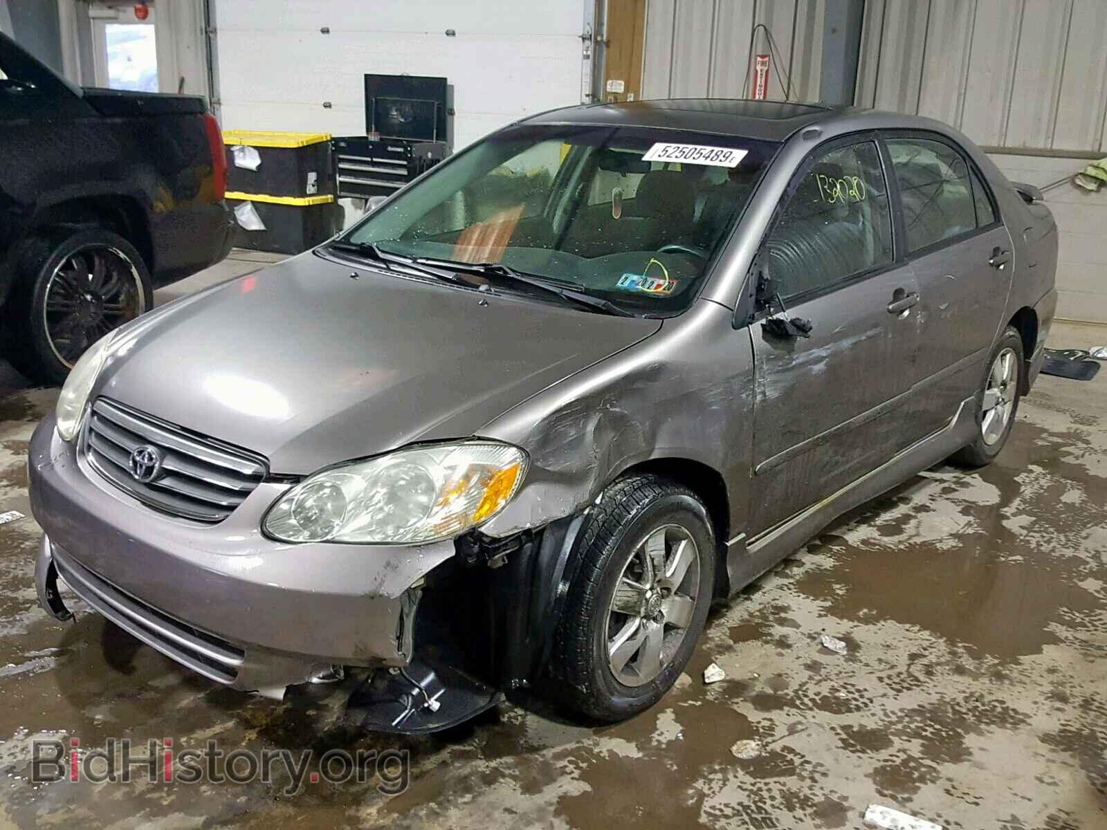 2003 TOYOTA COROLLA - VIN: 2T1BR32E63C135146 - Фото 2
