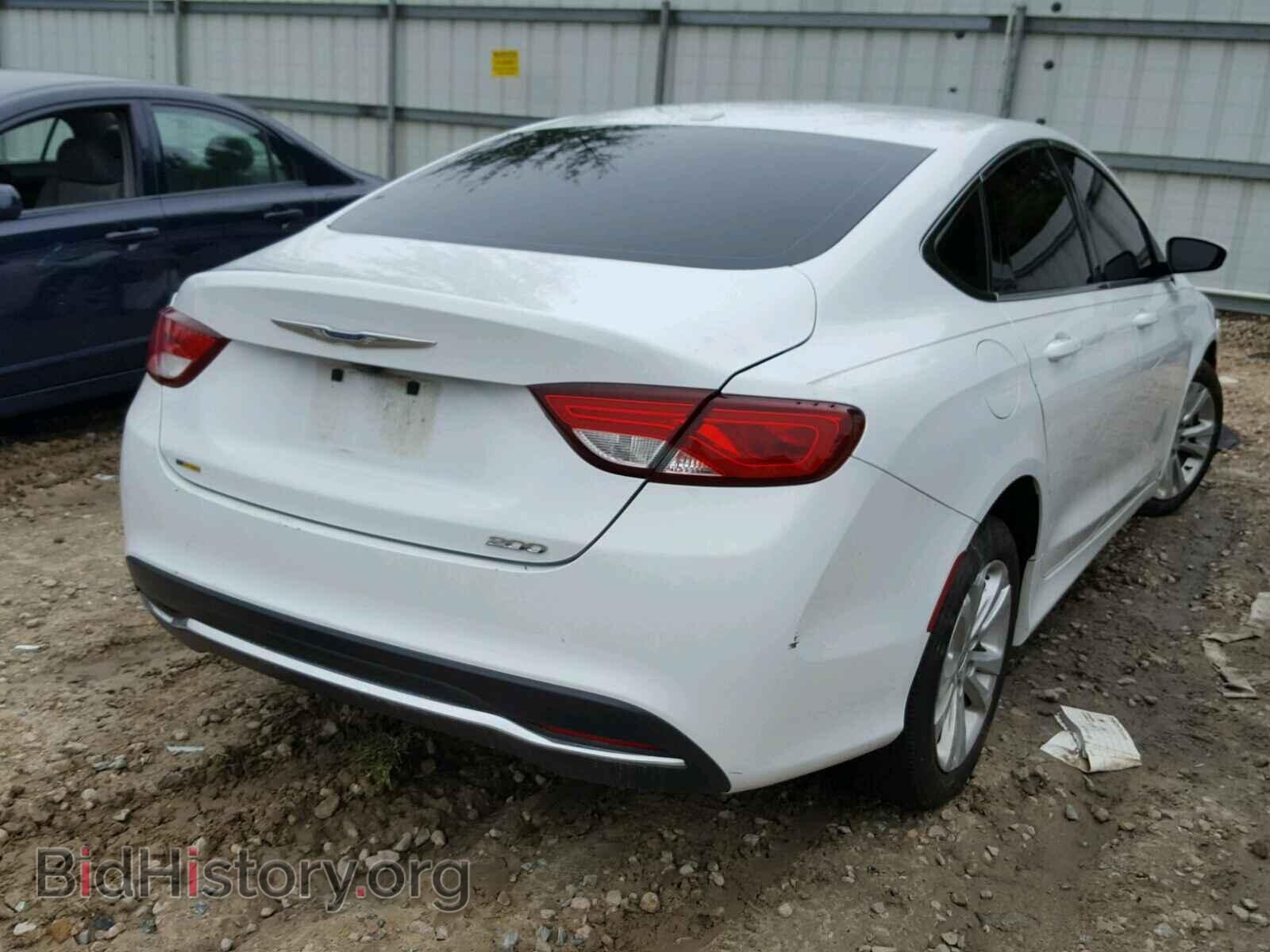 2015 CHRYSLER 200 - VIN: 1C3CCCAB9FN611375 - Фото 4