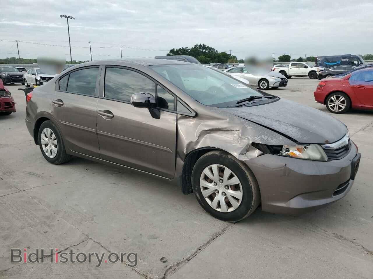 2012 HONDA CIVIC - VIN: 2HGFB2F5XCH589868 - Фото 4