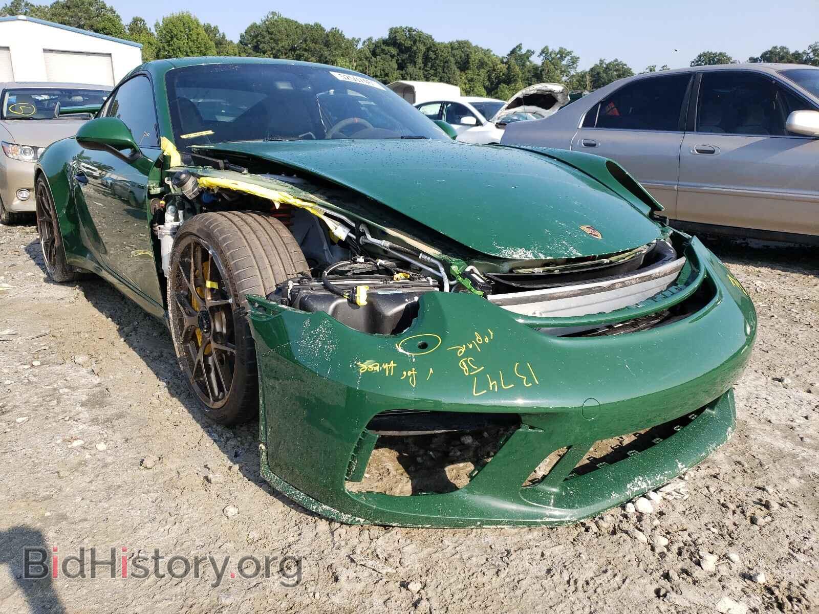Фотография WP0AC2A95JS176343 - PORSCHE 911 2018
