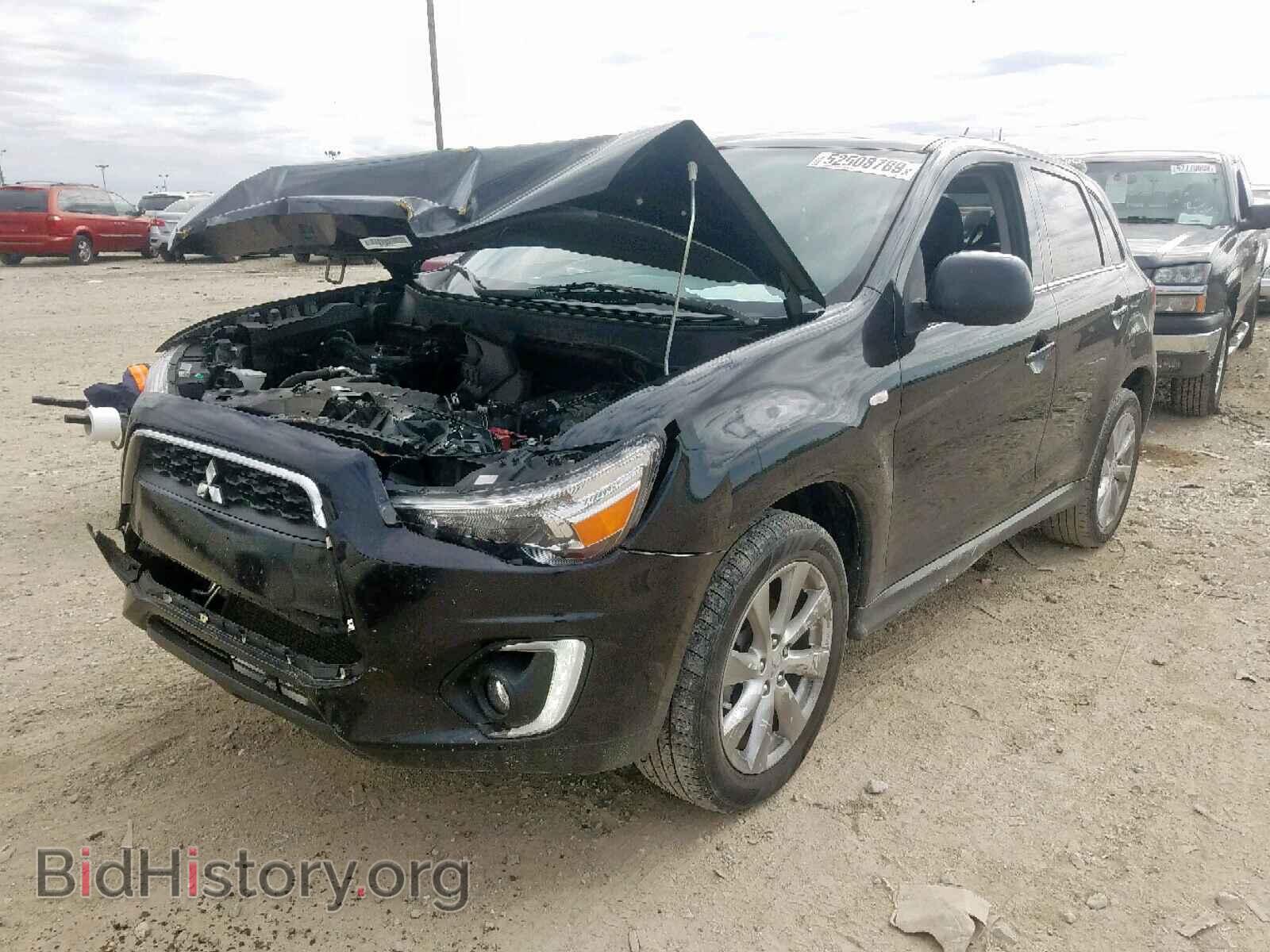 2015 MITSUBISHI OUTLANDER - VIN: 4A4AP4AU2FE008114 - Фото 2