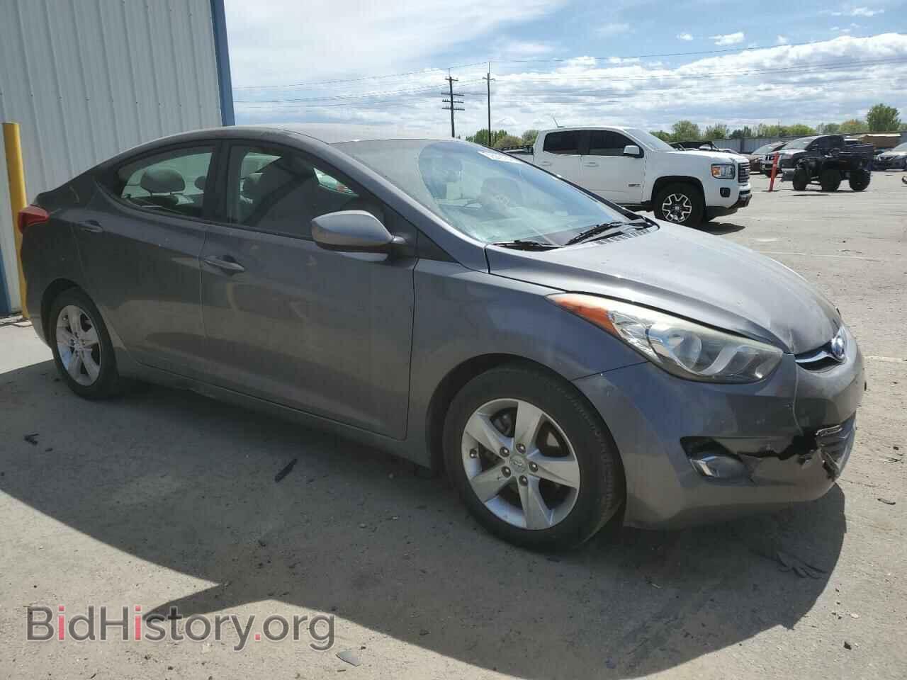 2012 HYUNDAI ELANTRA - VIN: 5NPDH4AE4CH110665 - Фото 4