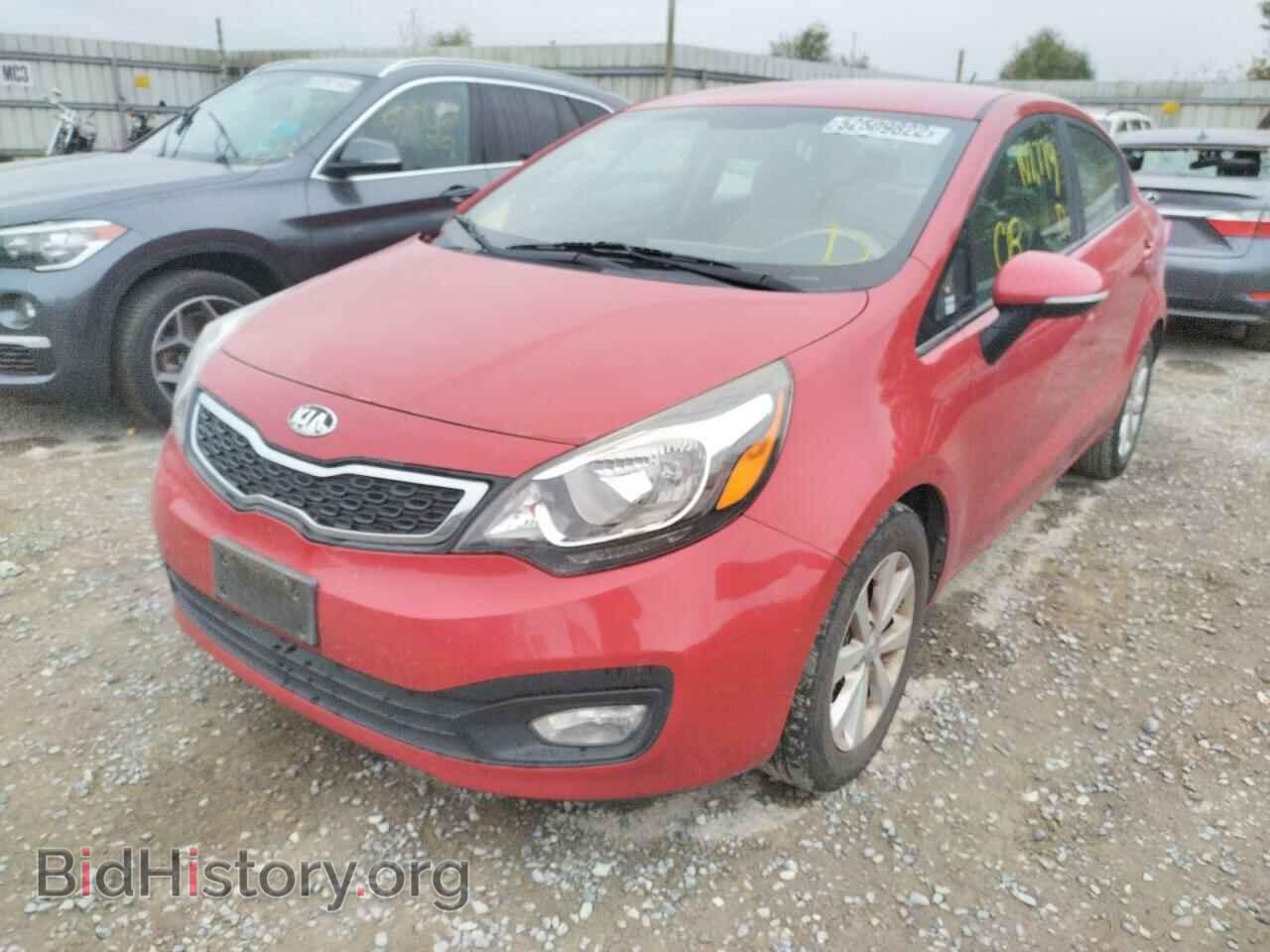 2013 KIA RIO - VIN: KNADN4A30D6224081 - Фото 2