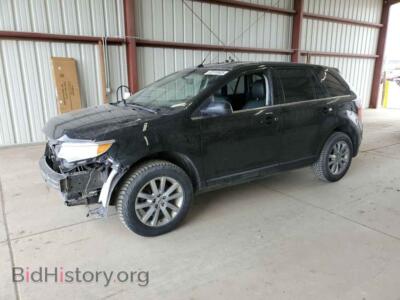 2014 Ford EDGE Limited, black — VIN 2FMDK4KCXEBA83772, Copart
