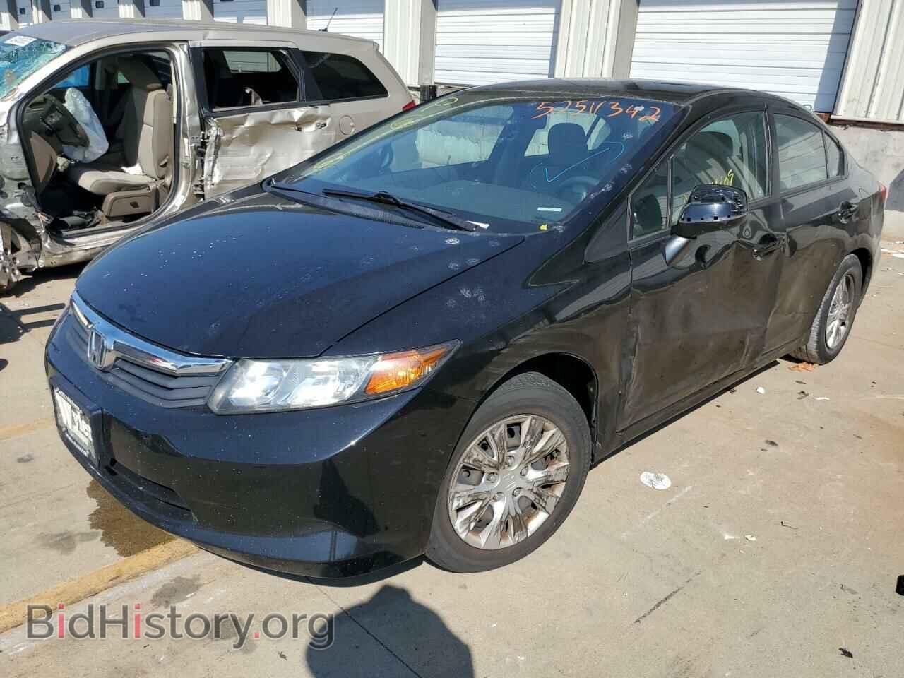 2012 HONDA CIVIC - VIN: 19XFB2F53CE097807 - Фото 2